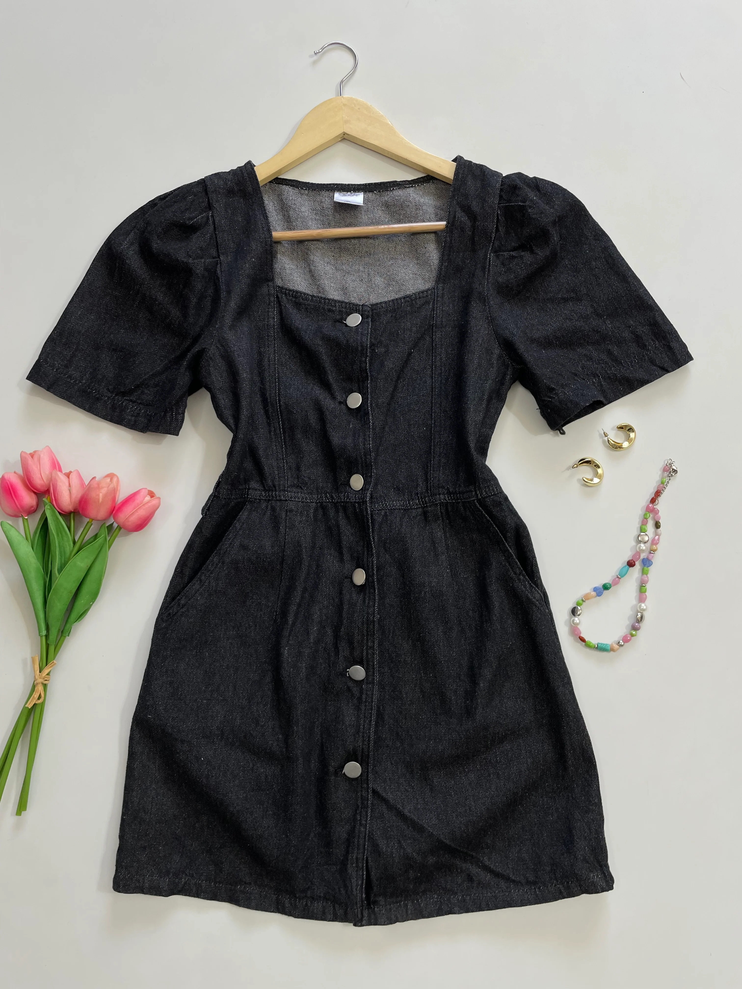Denim Dress-Bust 30