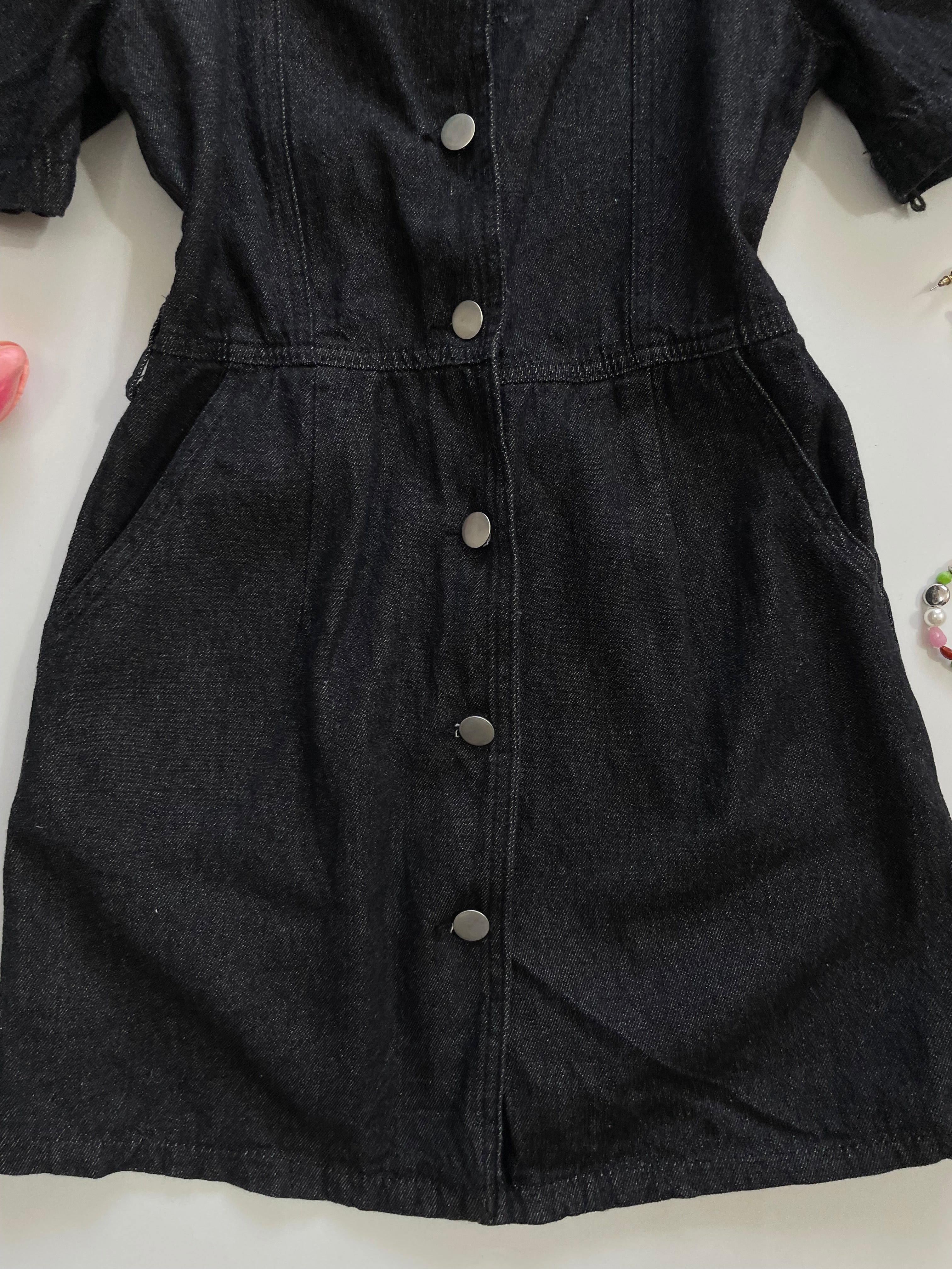 Denim Dress-Bust 30 - Image 3