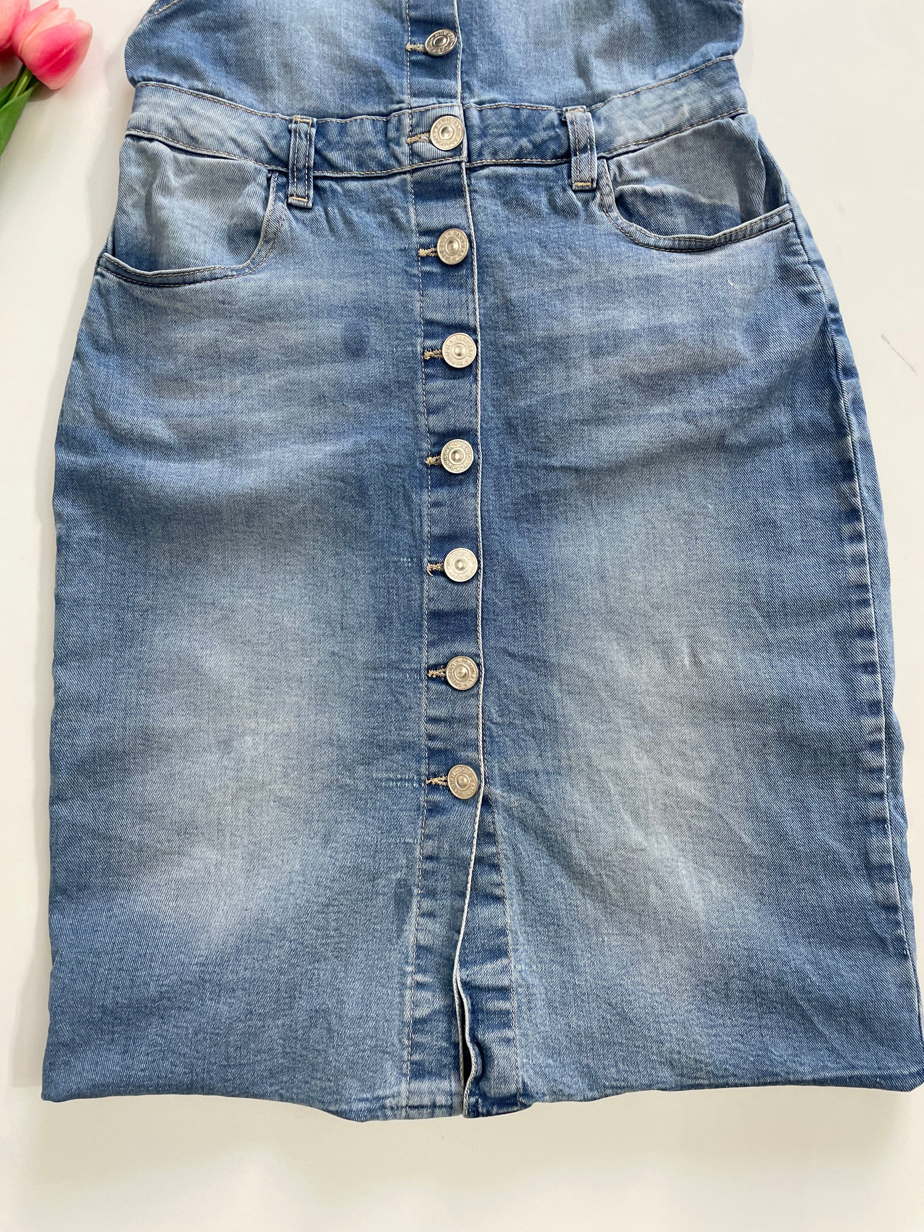 Parisian Collection Denim Dress-Bust 28 - Image 3