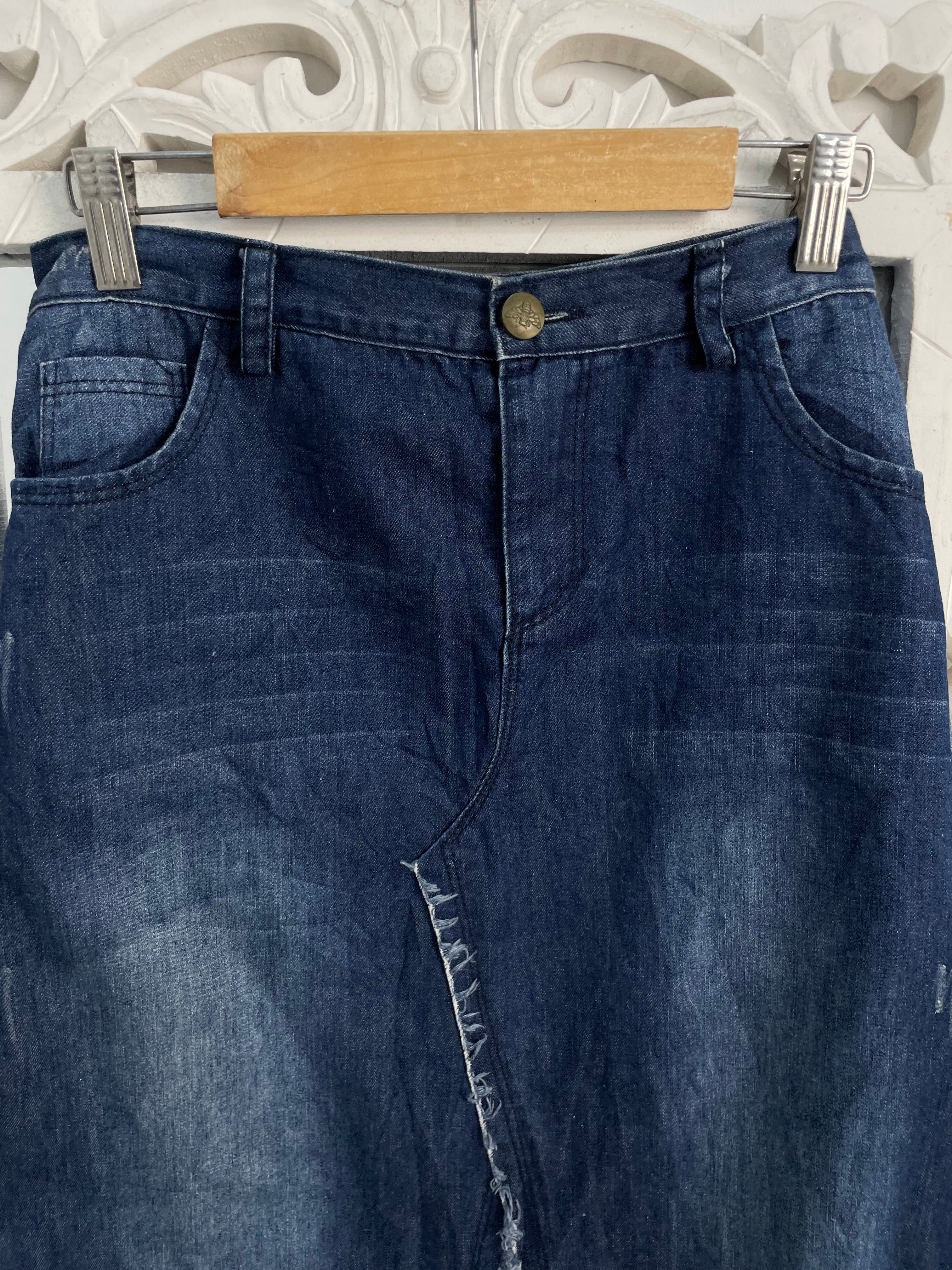 Denim Long Skirt-Waist 30 - Image 2