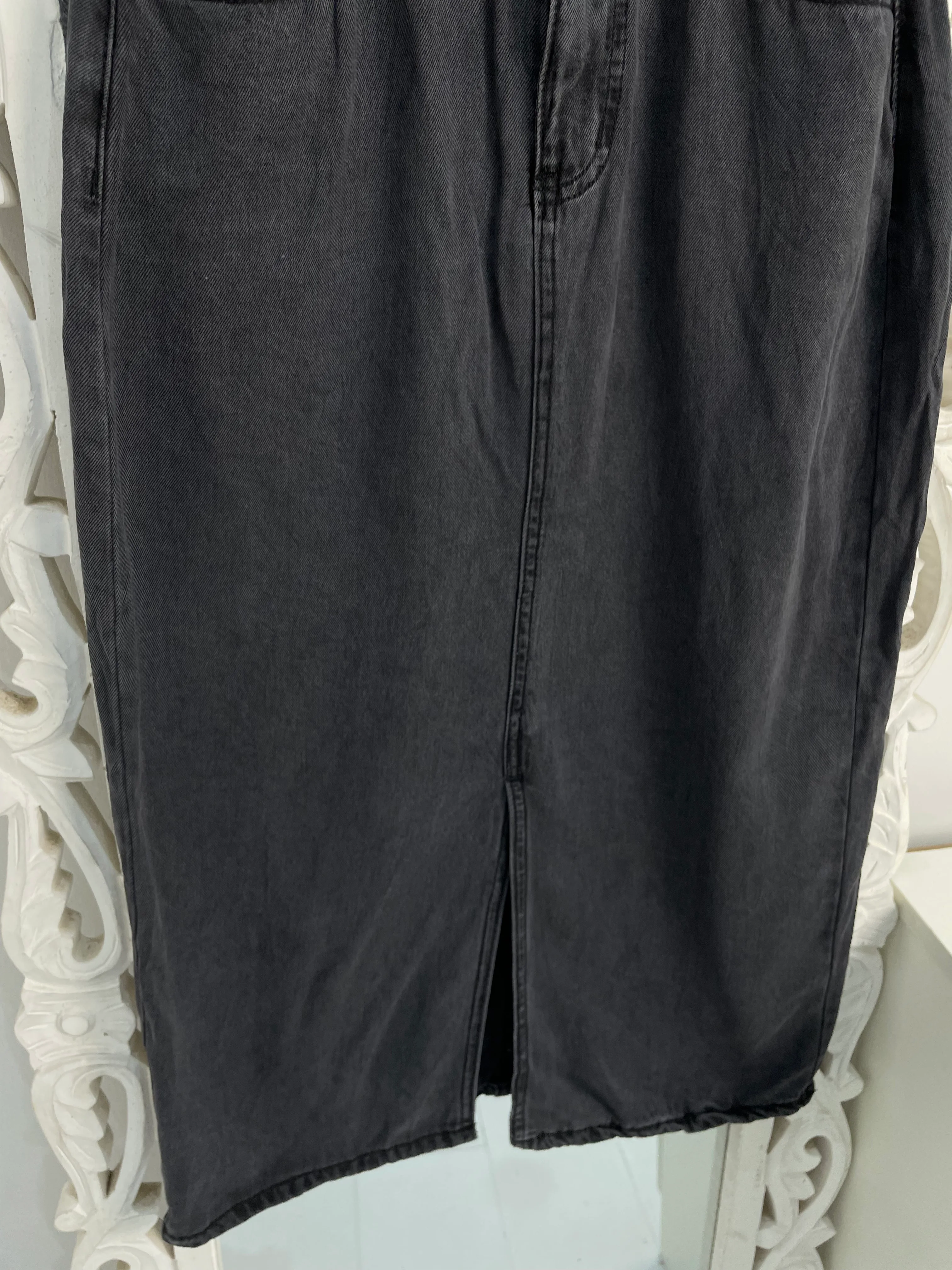 Denim Long Skirt-Waist 26 - Image 3
