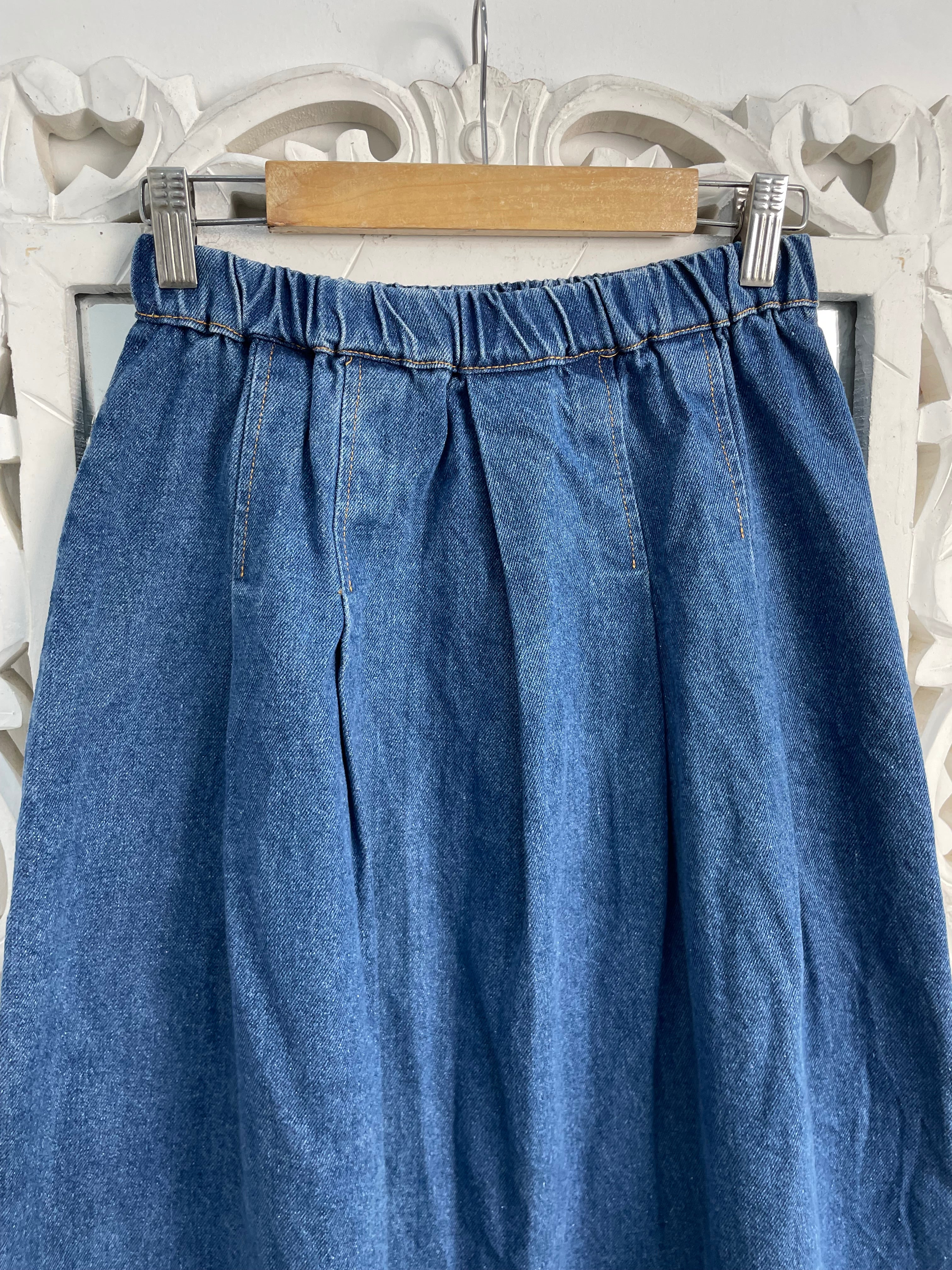 Denim Long Skirt-Waist 26 to 28 - Image 2