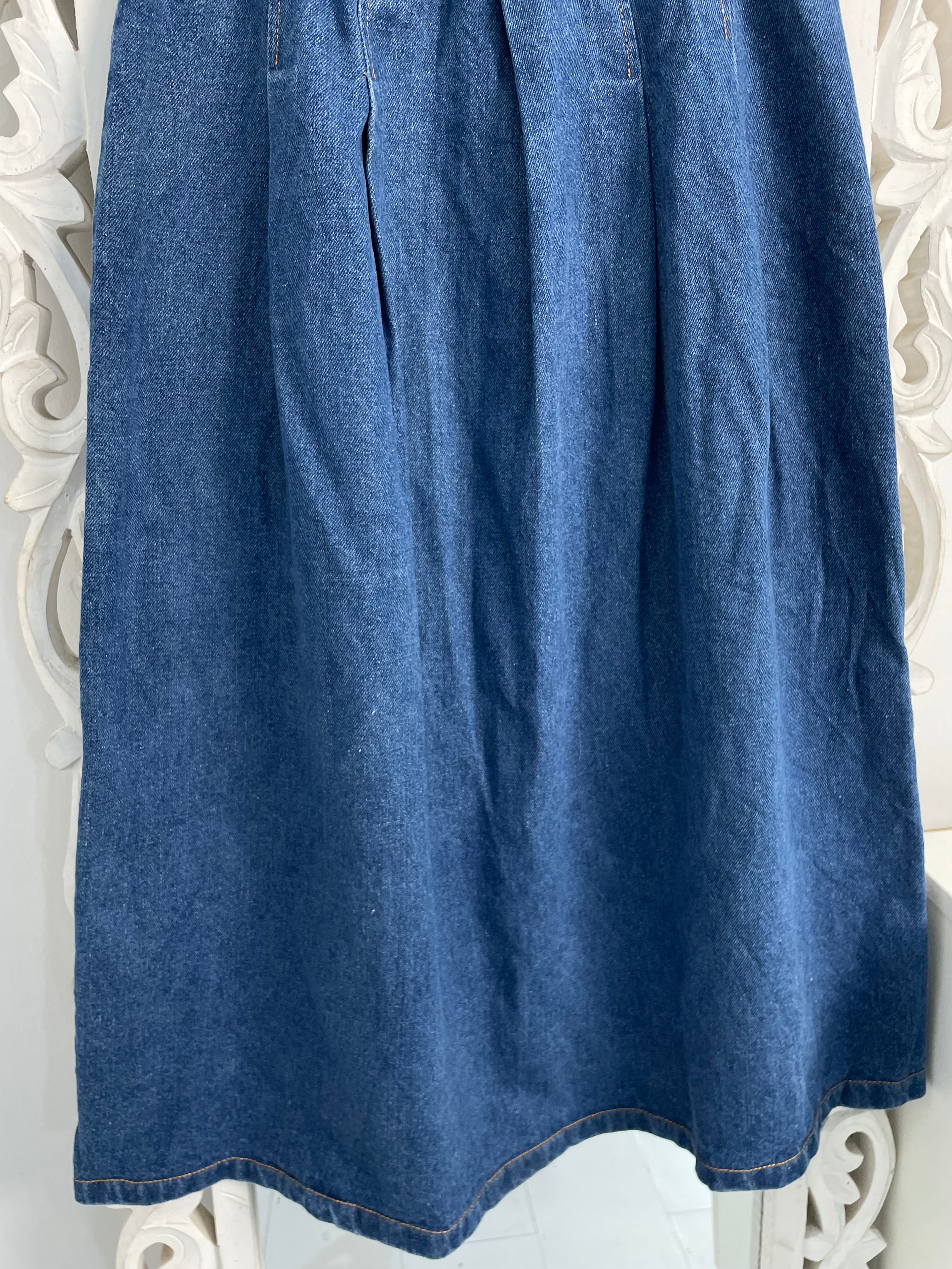 Denim Long Skirt-Waist 26 to 28 - Image 3