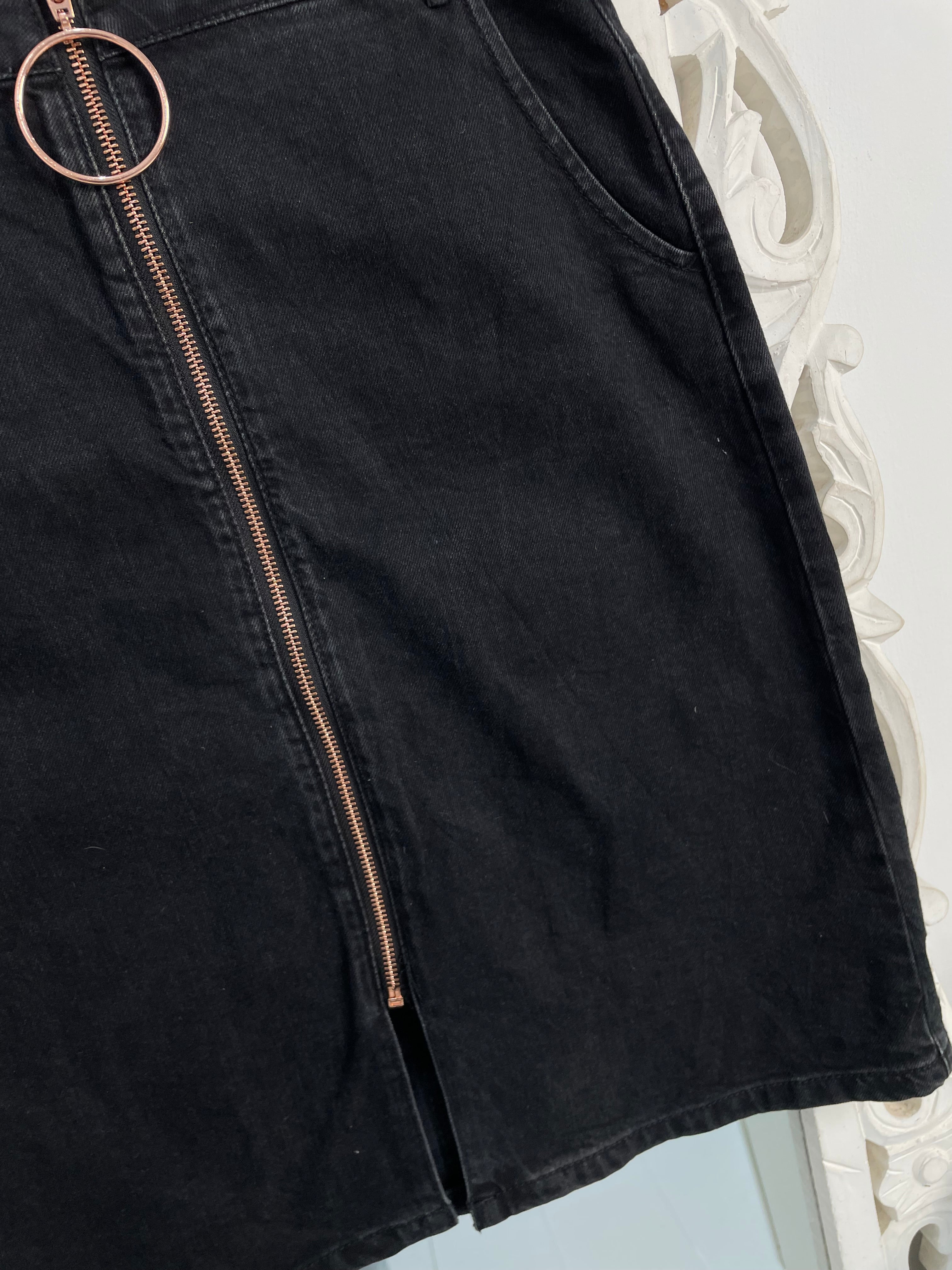 Yishion Denim Long Skirt-Waist 28 - Image 3
