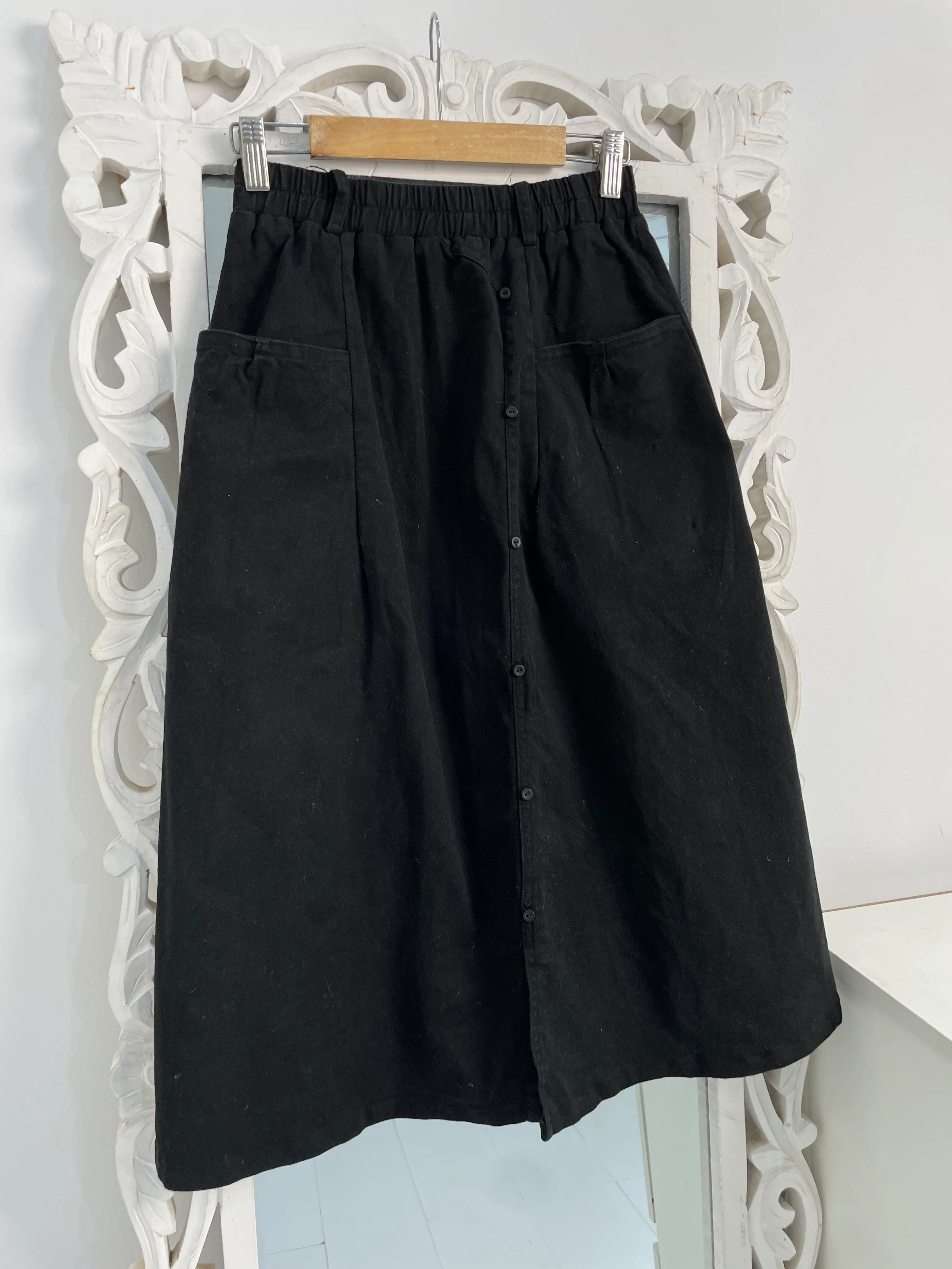 Denim Long Skirt-Waist 26 to 26