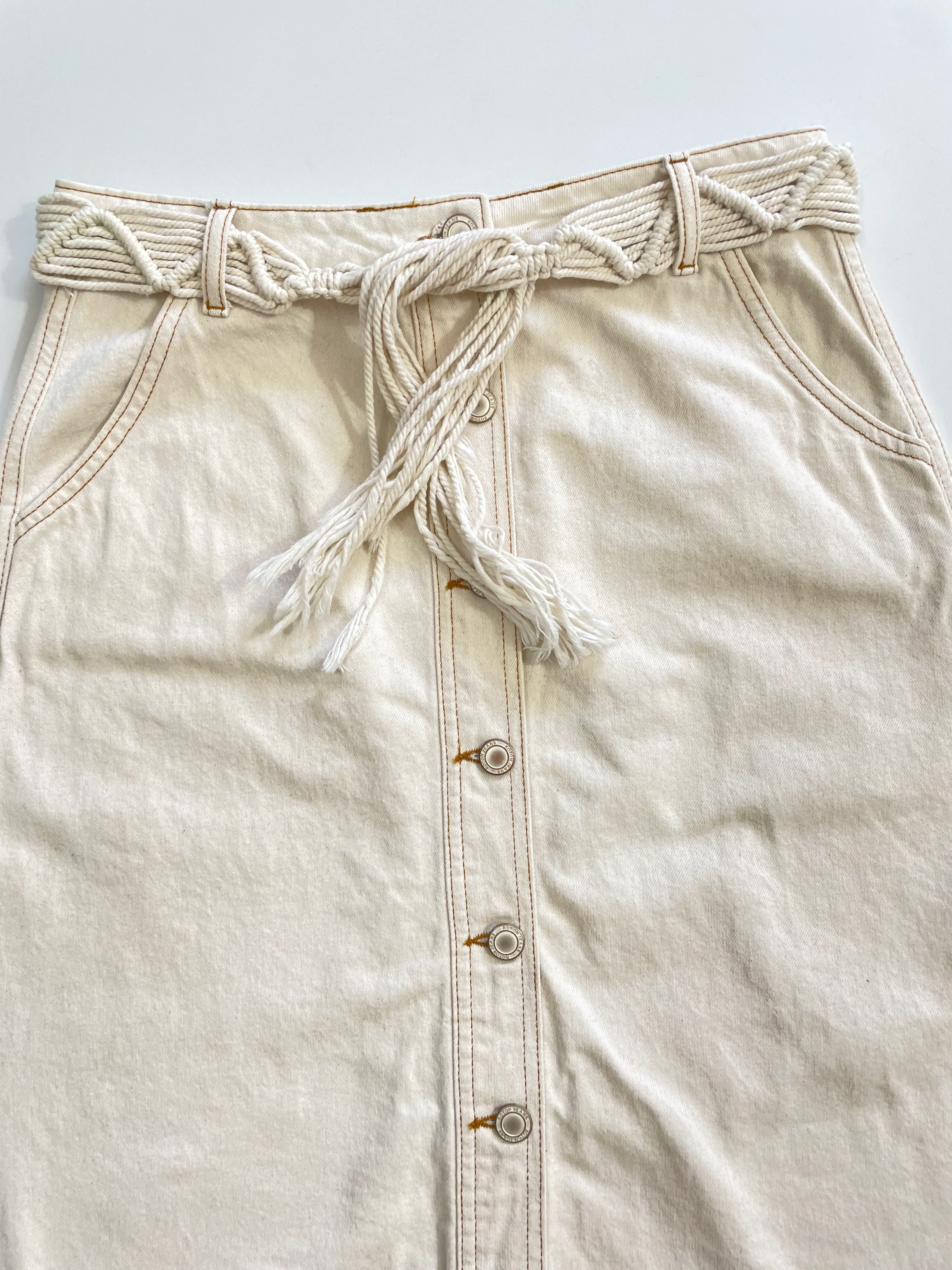 Denim Skirt-Waist 28 - Image 2