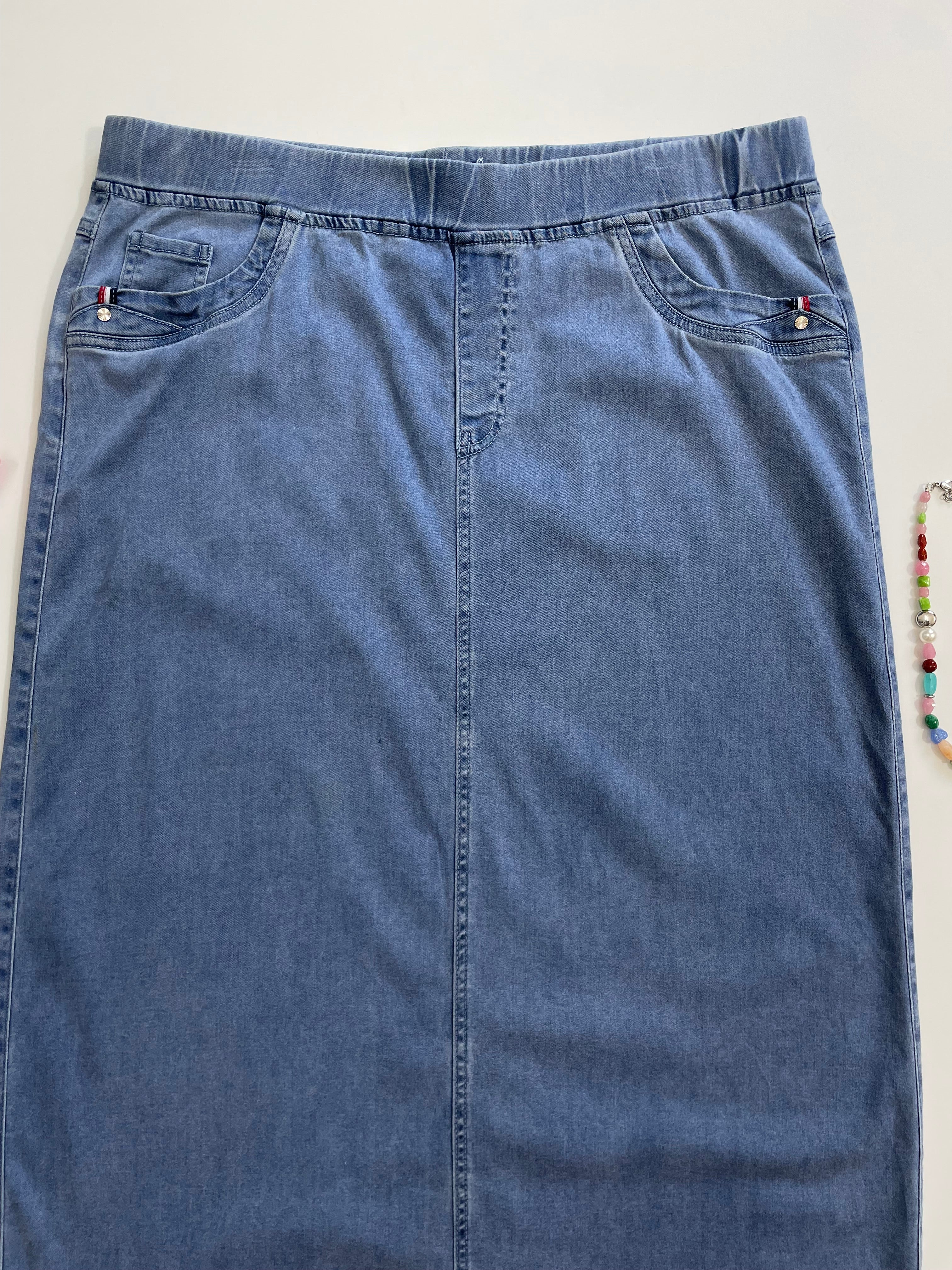 Denim Skirt-Waist 38 - Image 2