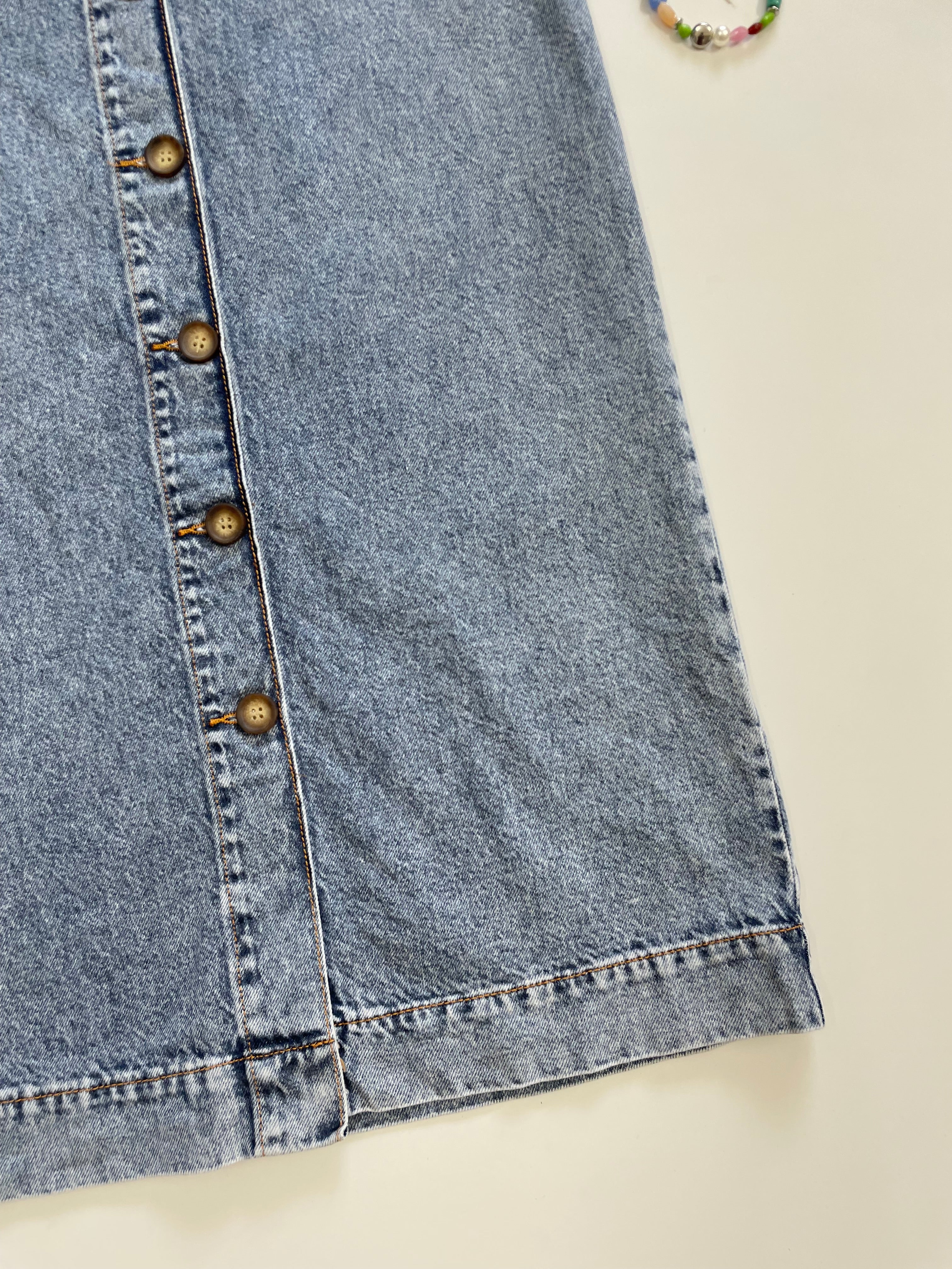 Denim Skirt-Waist 26 - Image 3