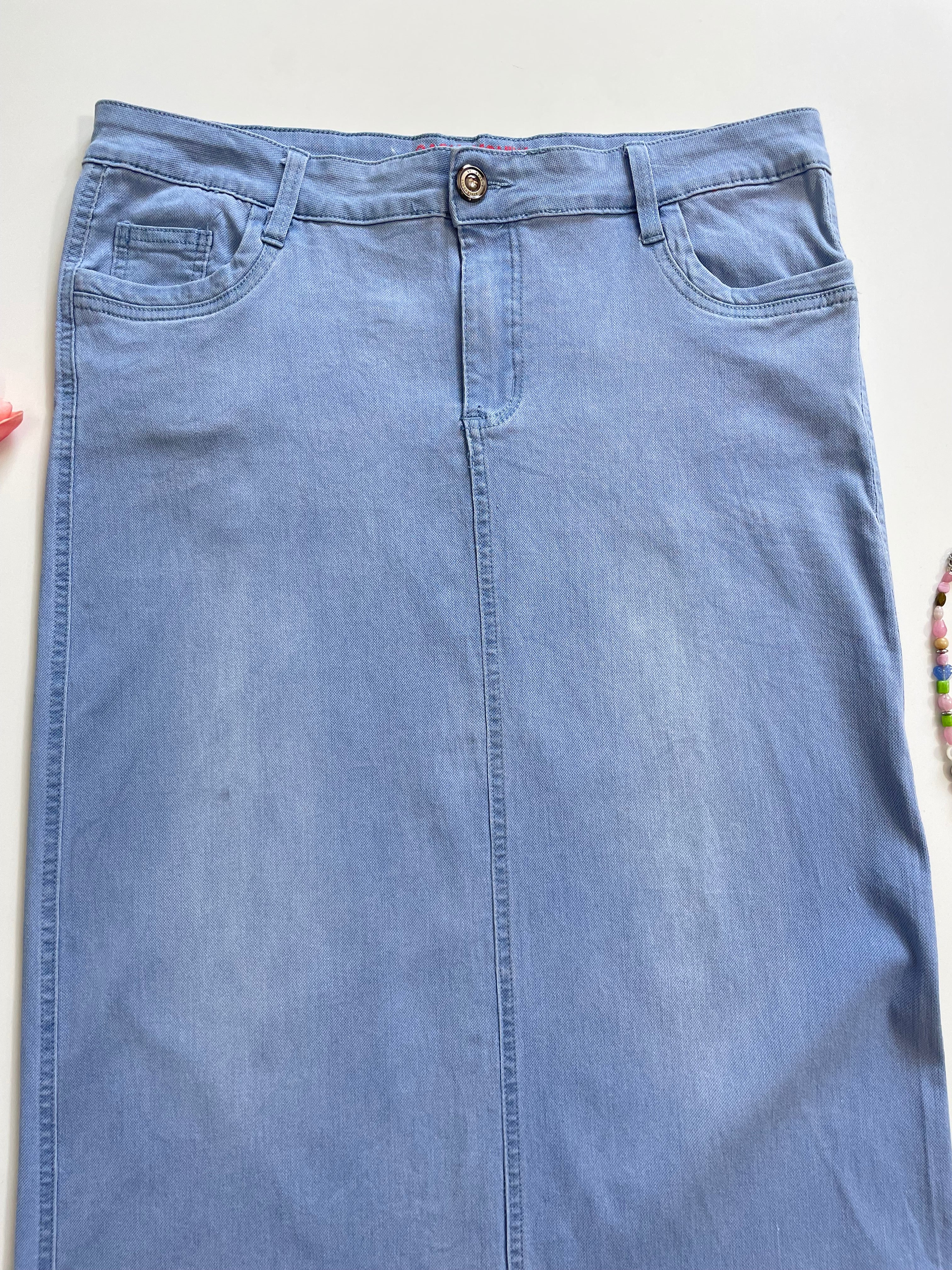 Denim Skirt-Waist 34 - Image 2
