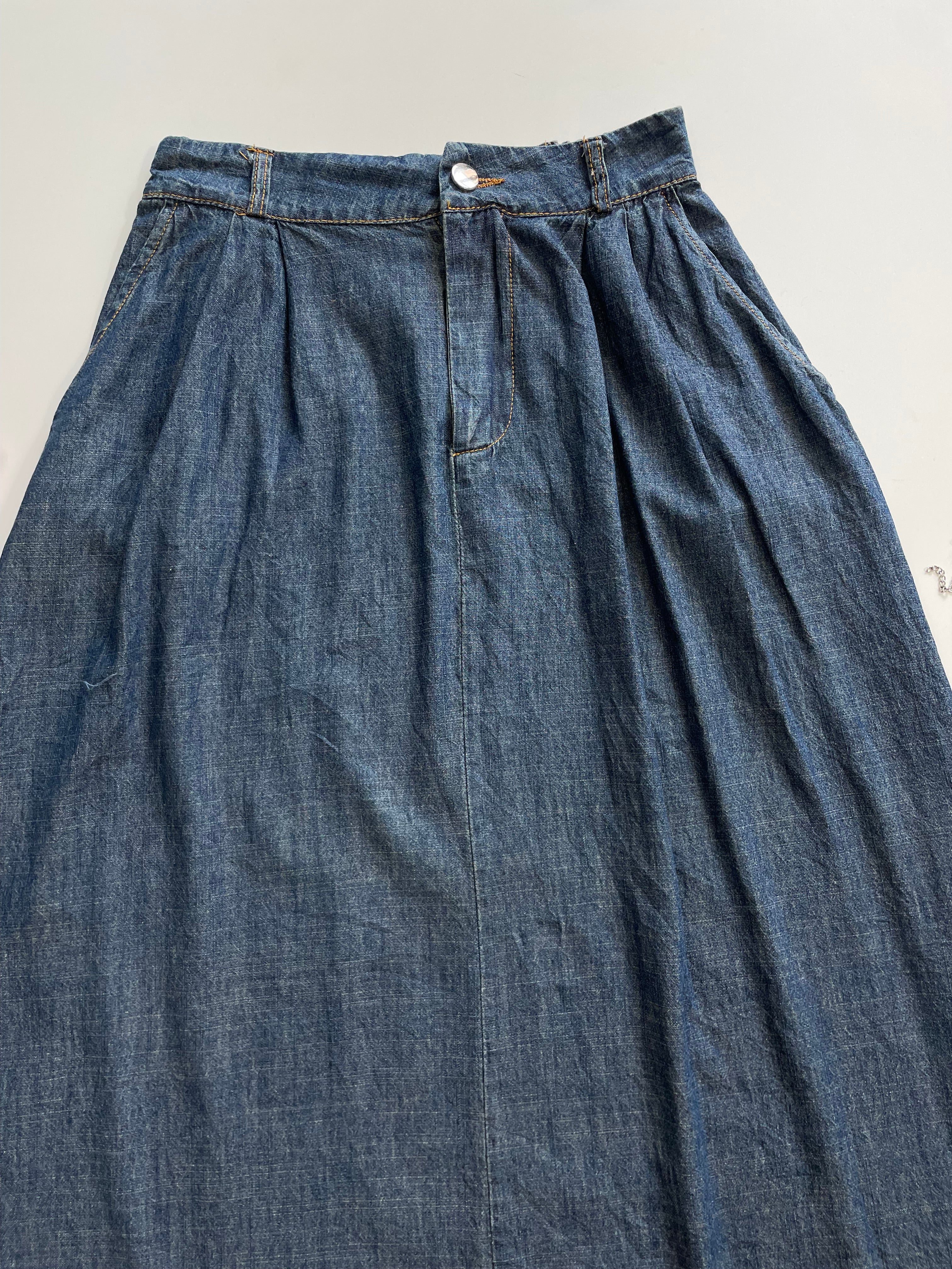 Denim Skirt-Waist 26 - Image 2