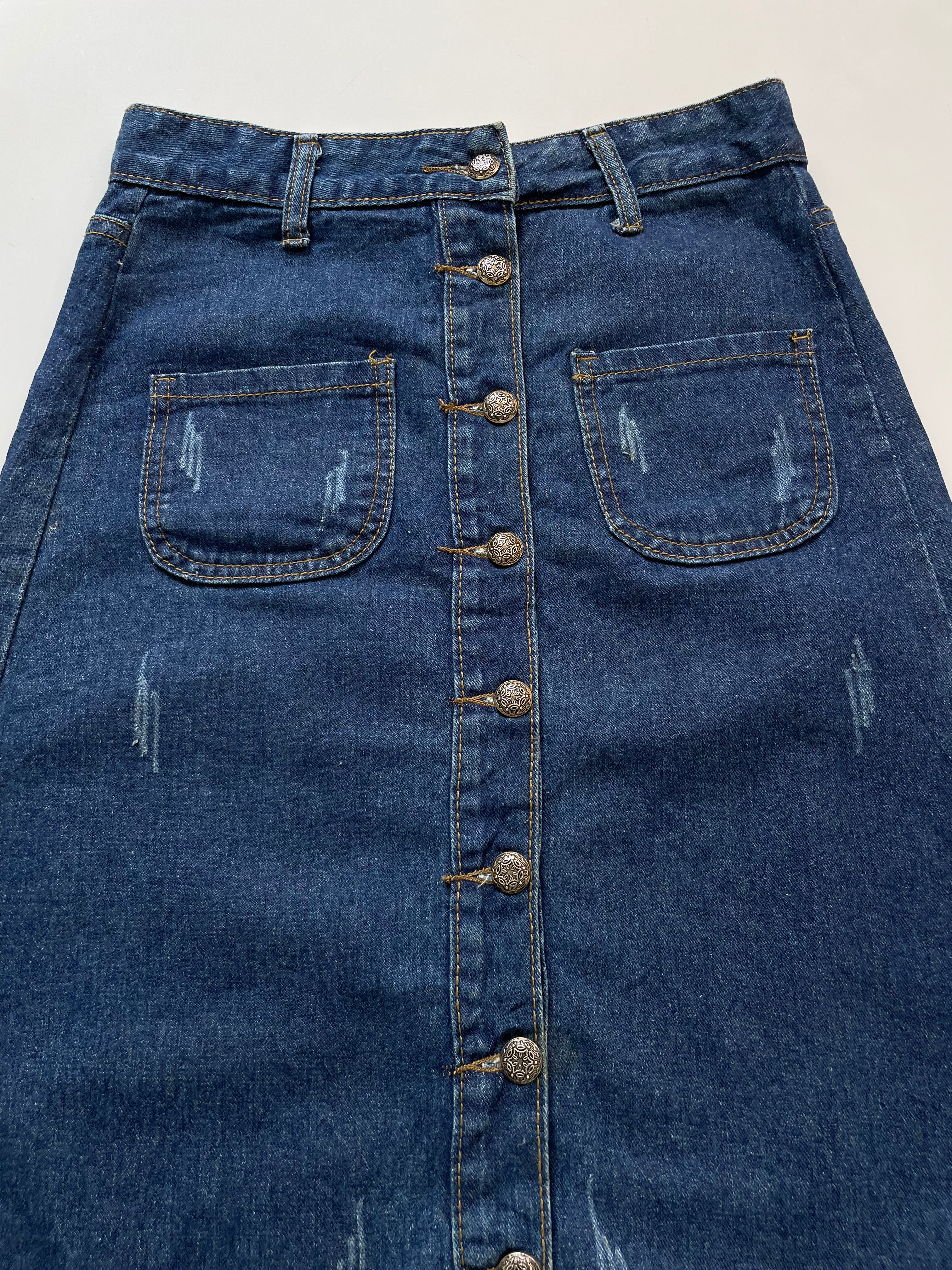 Denim Skirt-Waist 28 - Image 2