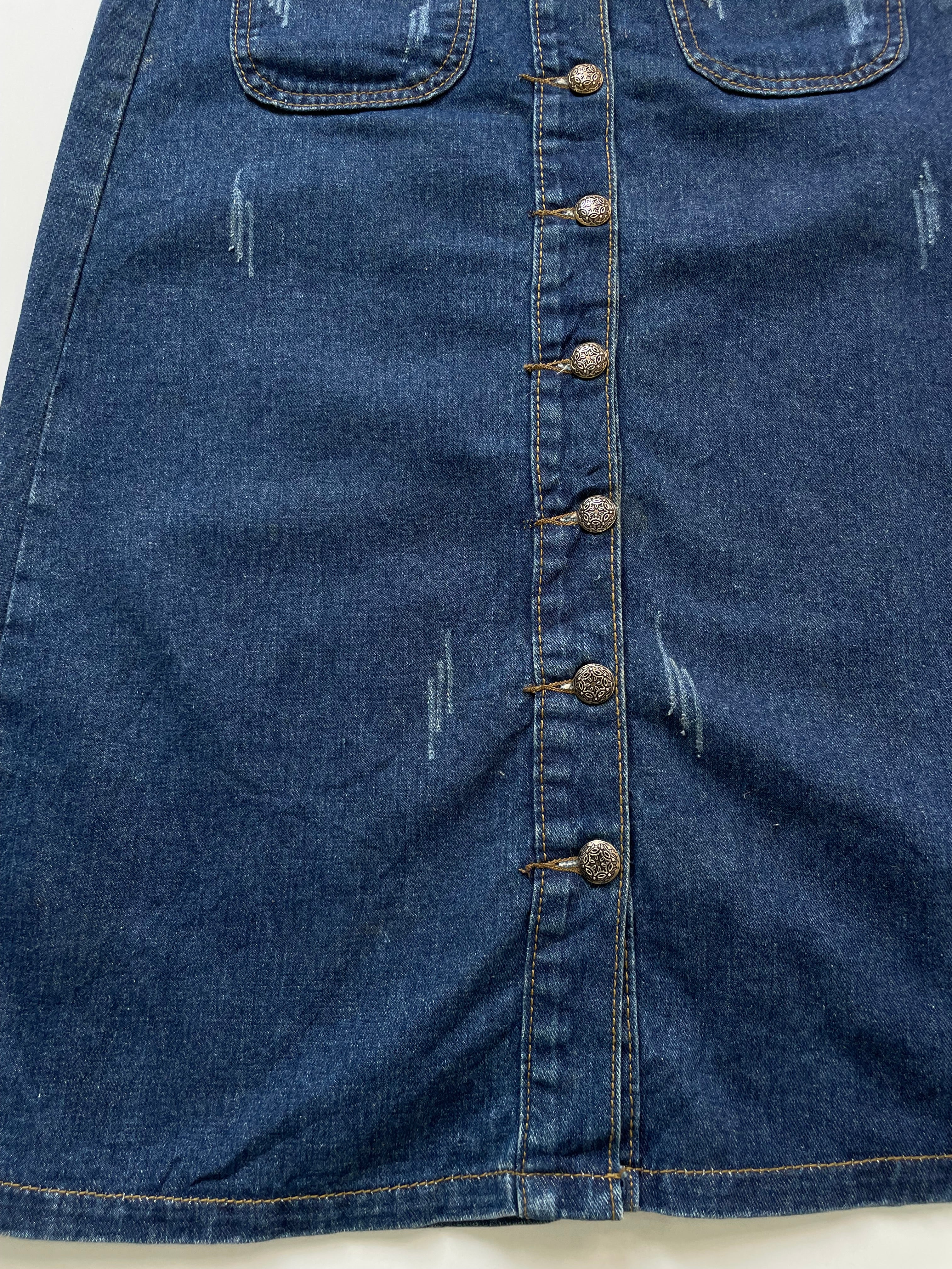 Denim Skirt-Waist 28 - Image 3