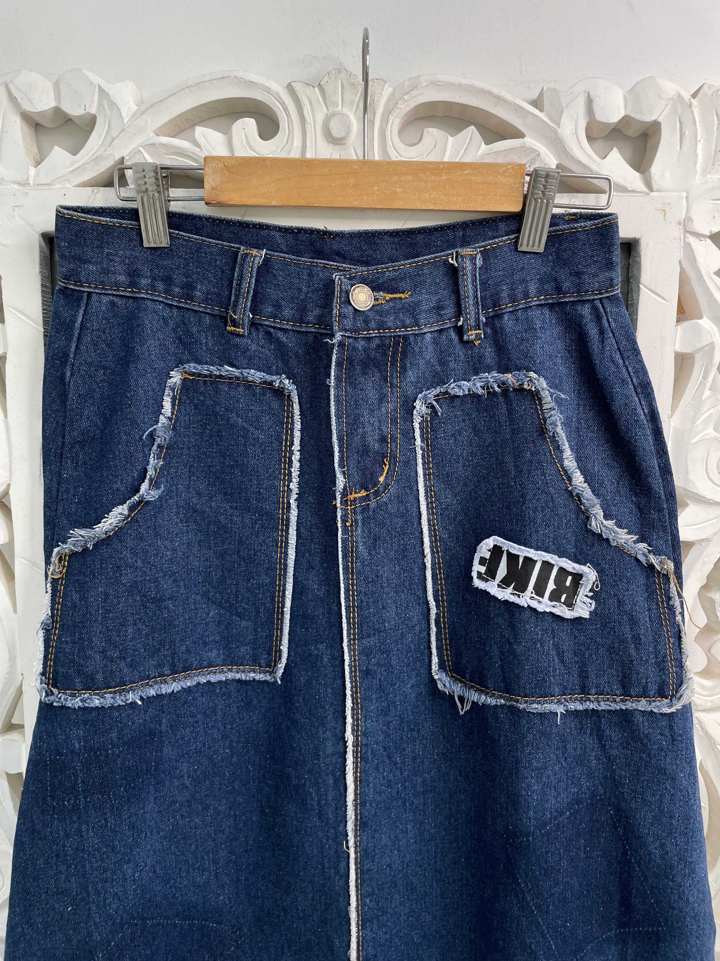 Denim Skirt-Waist 26 - Image 2