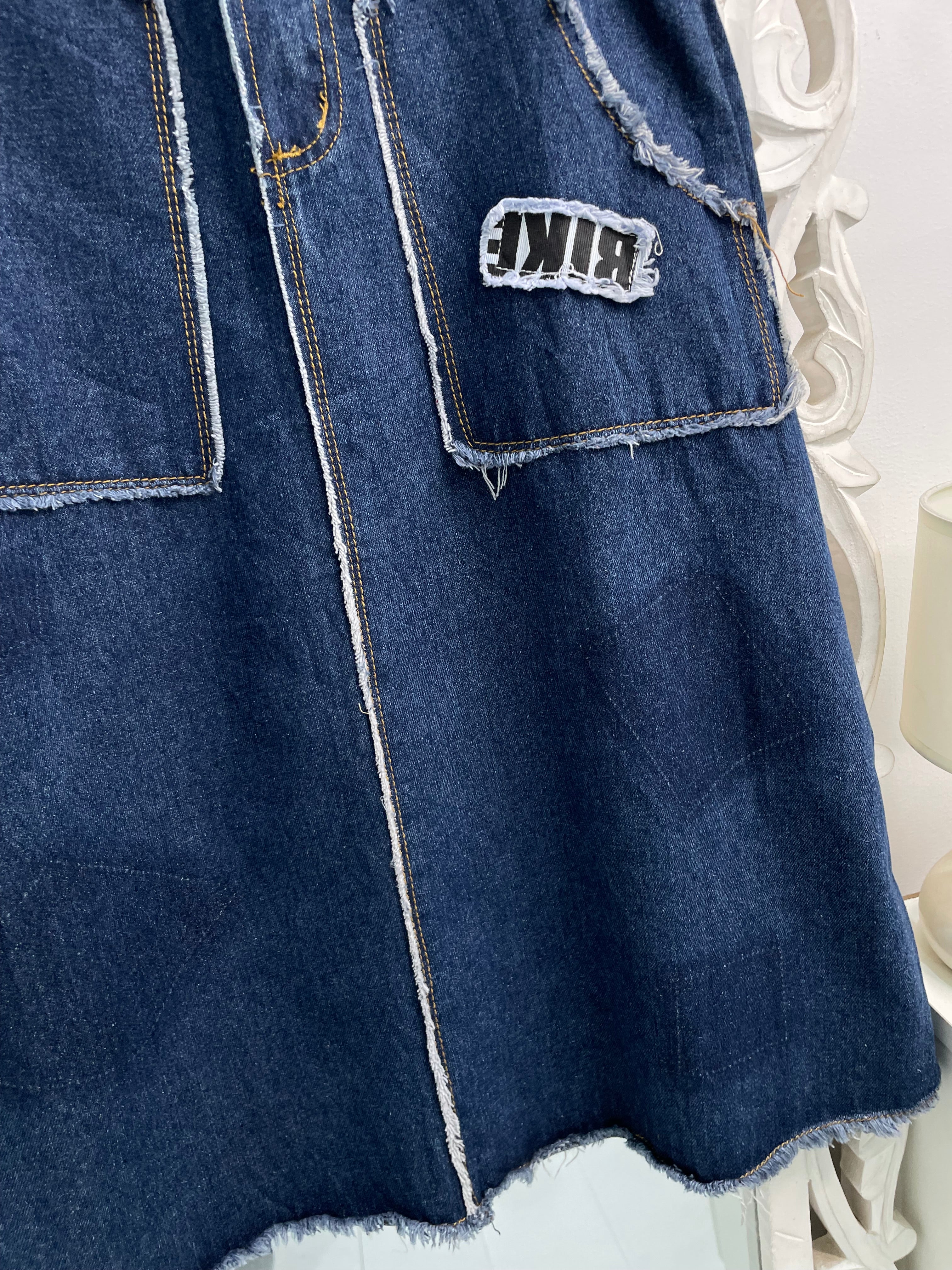 Denim Skirt-Waist 26 - Image 3