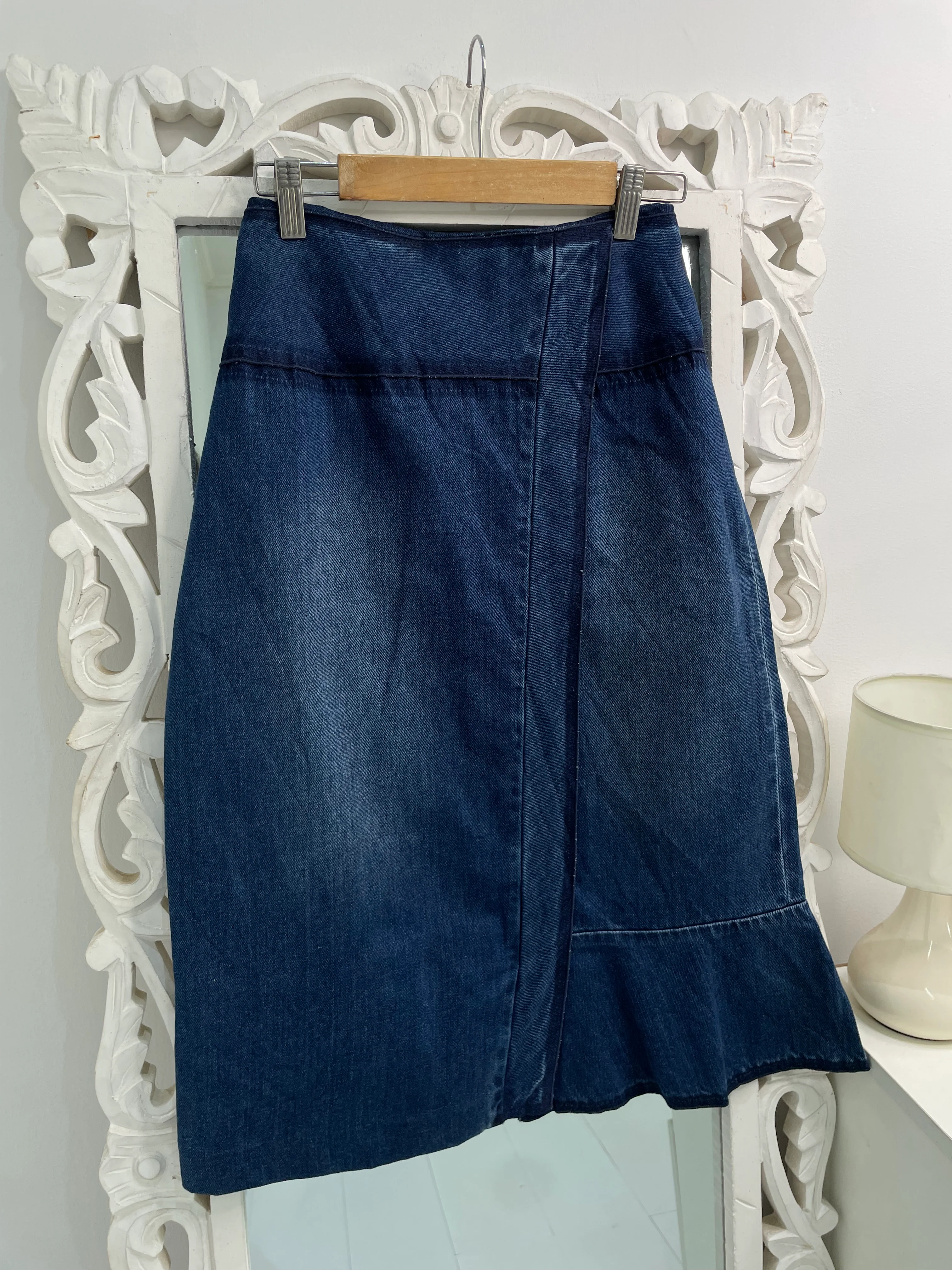 Denim Skirt-Waist 30