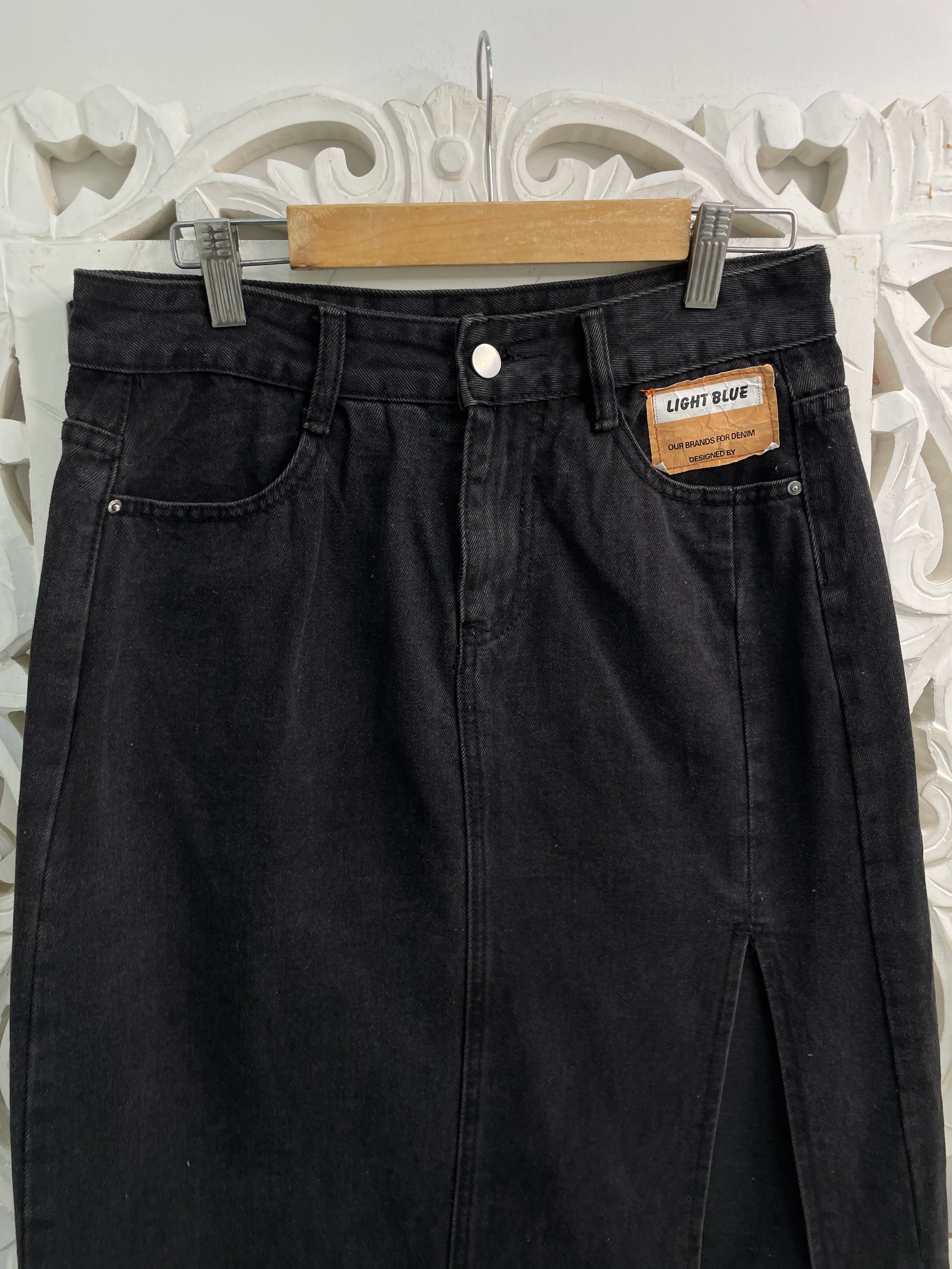 Denim Skirt-Waist 28 - Image 2