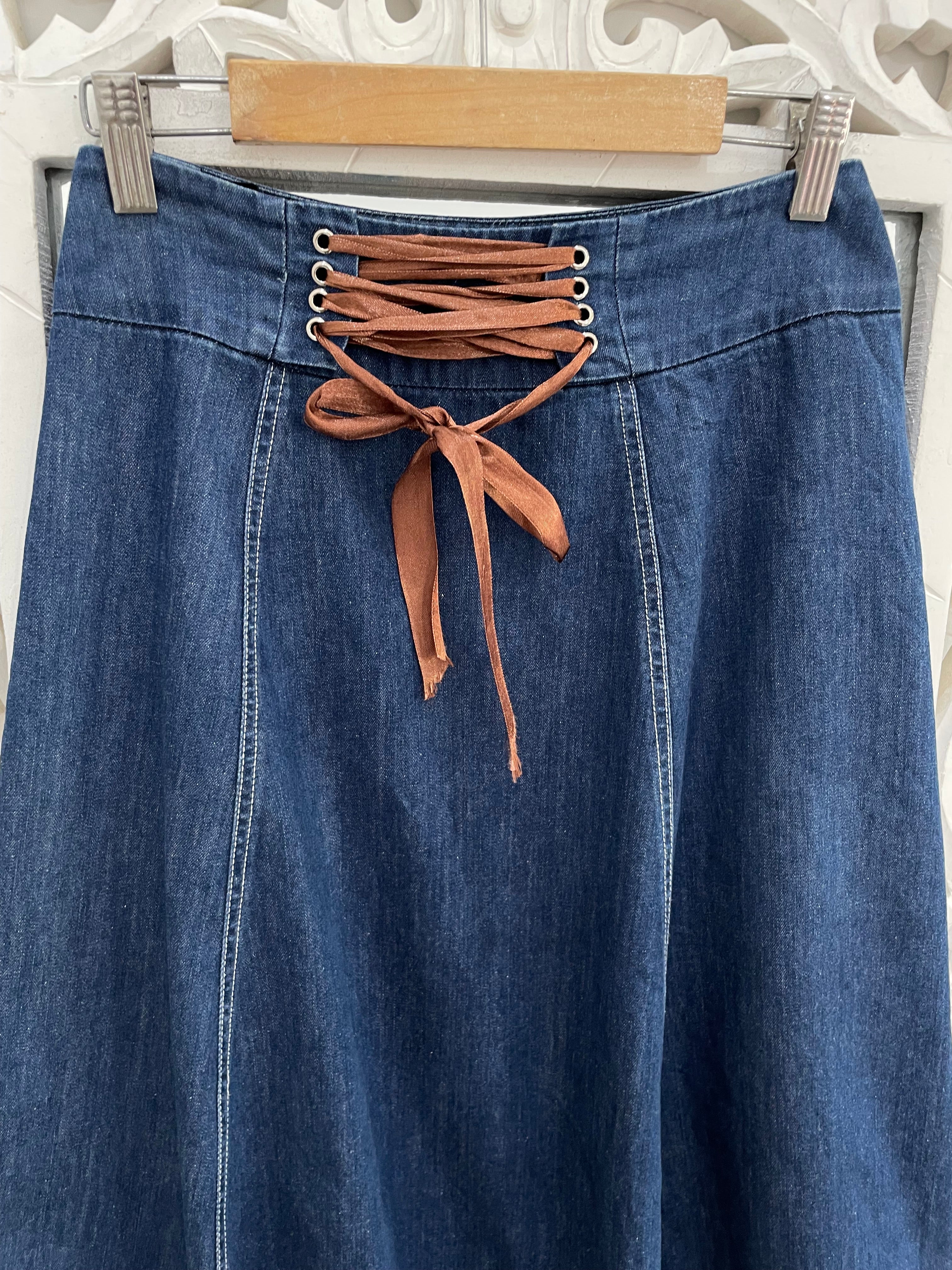 Denim Skirt-Waist 32 - Image 2
