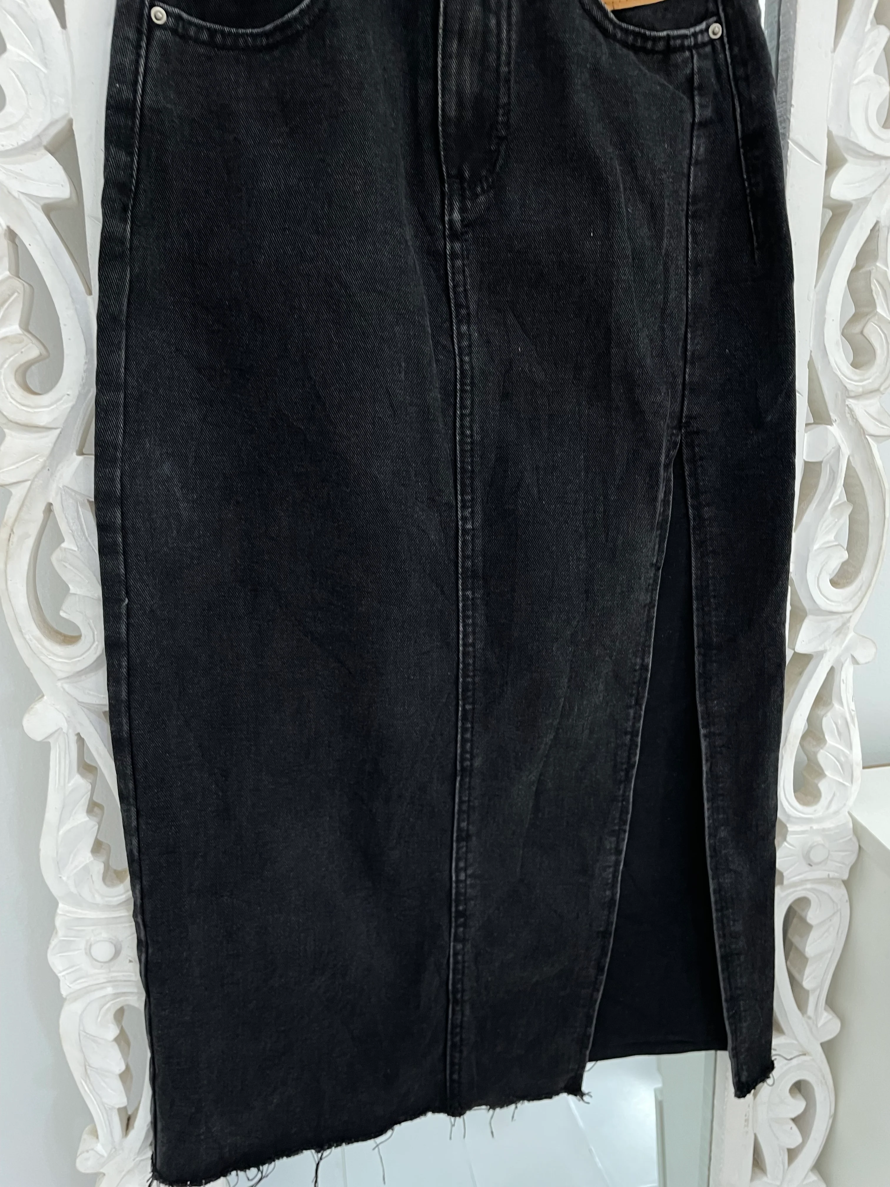 Denim Skirt-Waist 24 - Image 3
