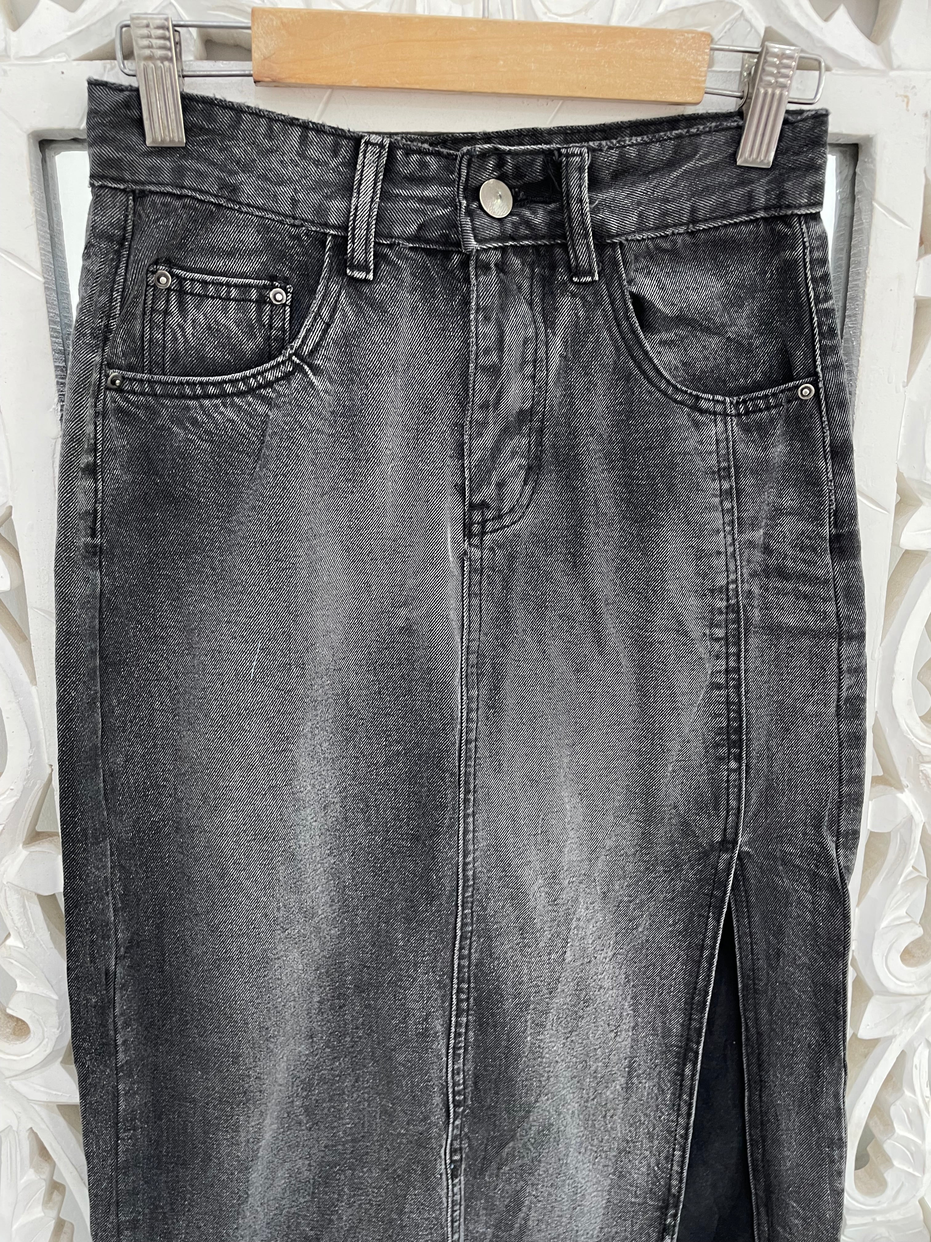 Denim Skirt-Waist 24 - Image 2