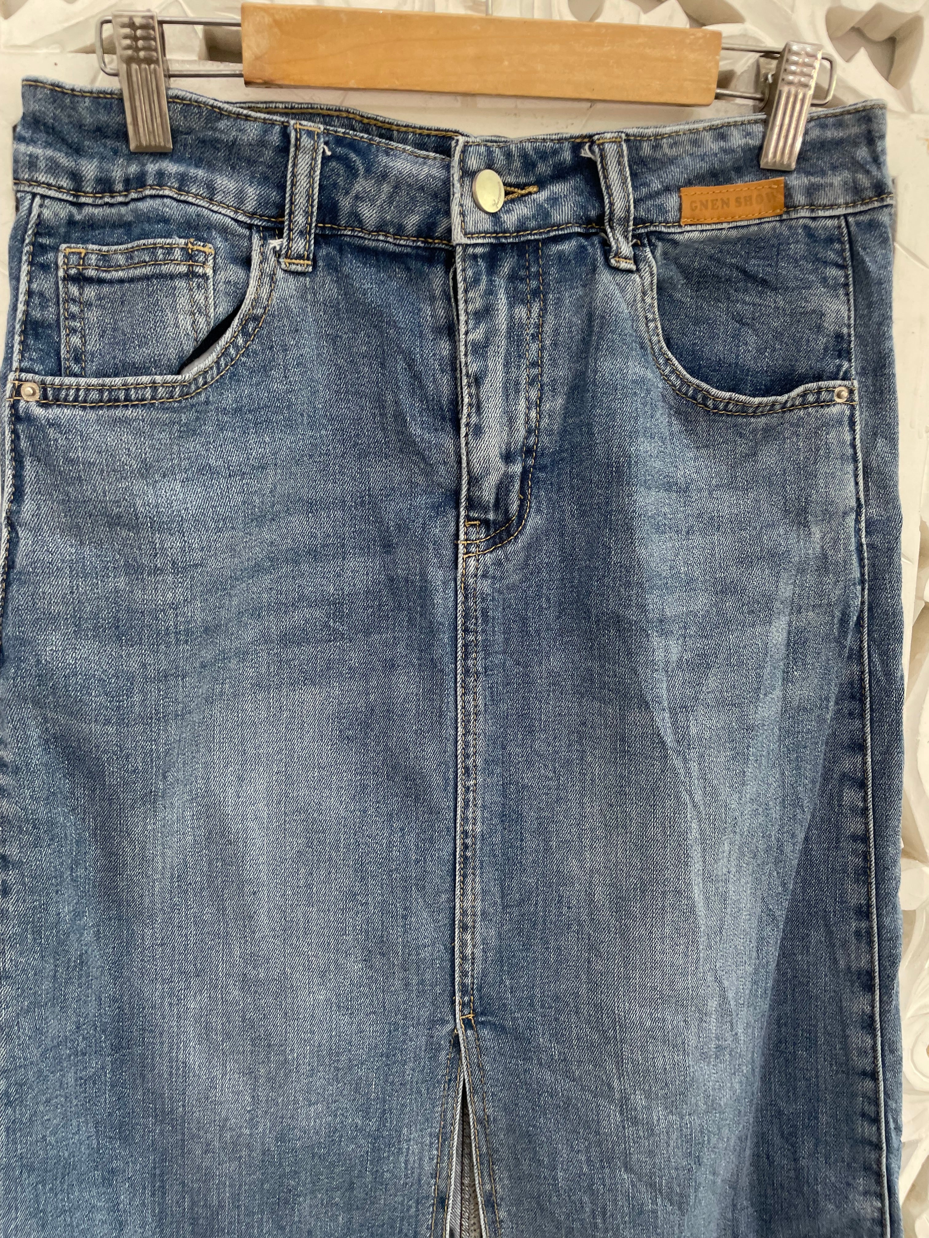 Denim Skirt-Waist 28 - Image 2