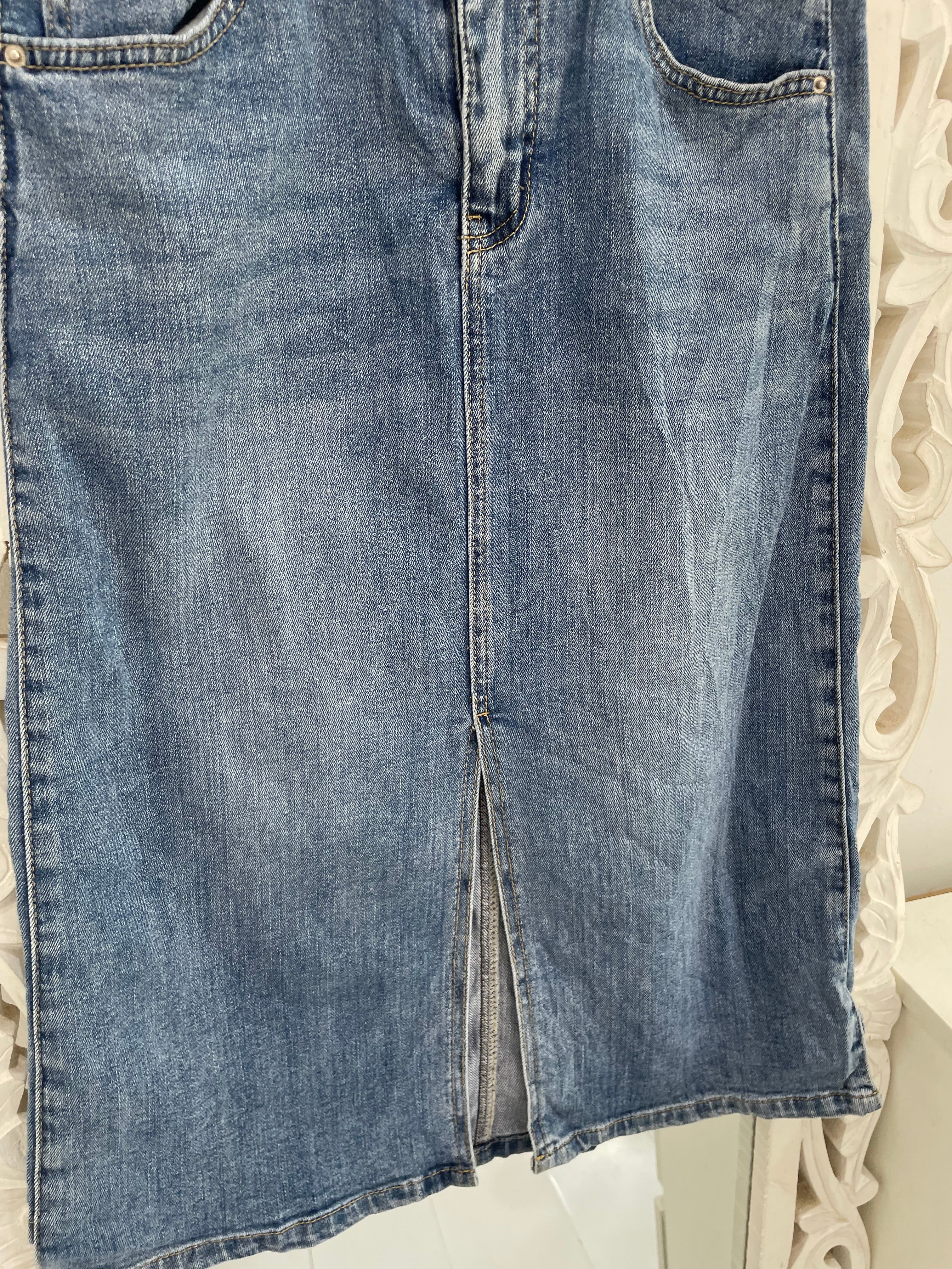 Denim Skirt-Waist 28 - Image 3