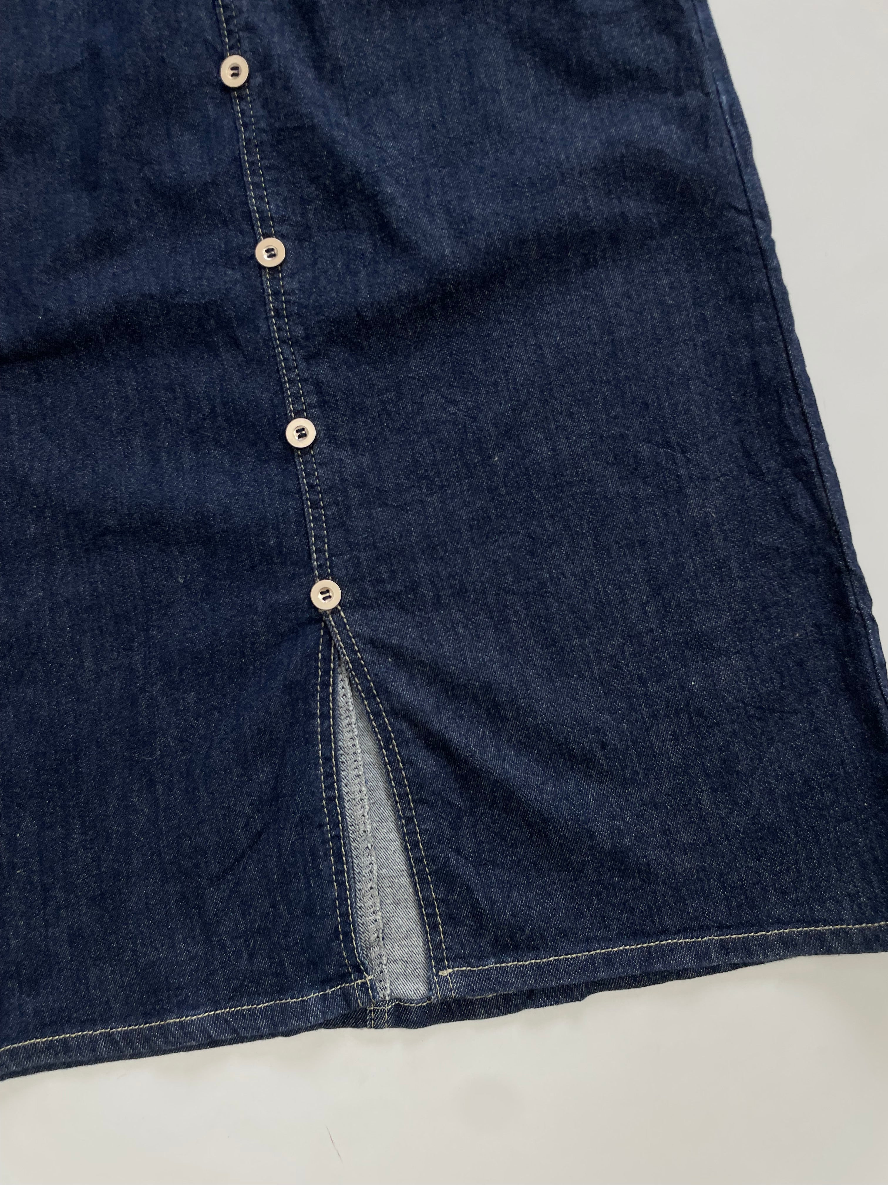 Long Denim Skirt-Waist 30 - Image 3