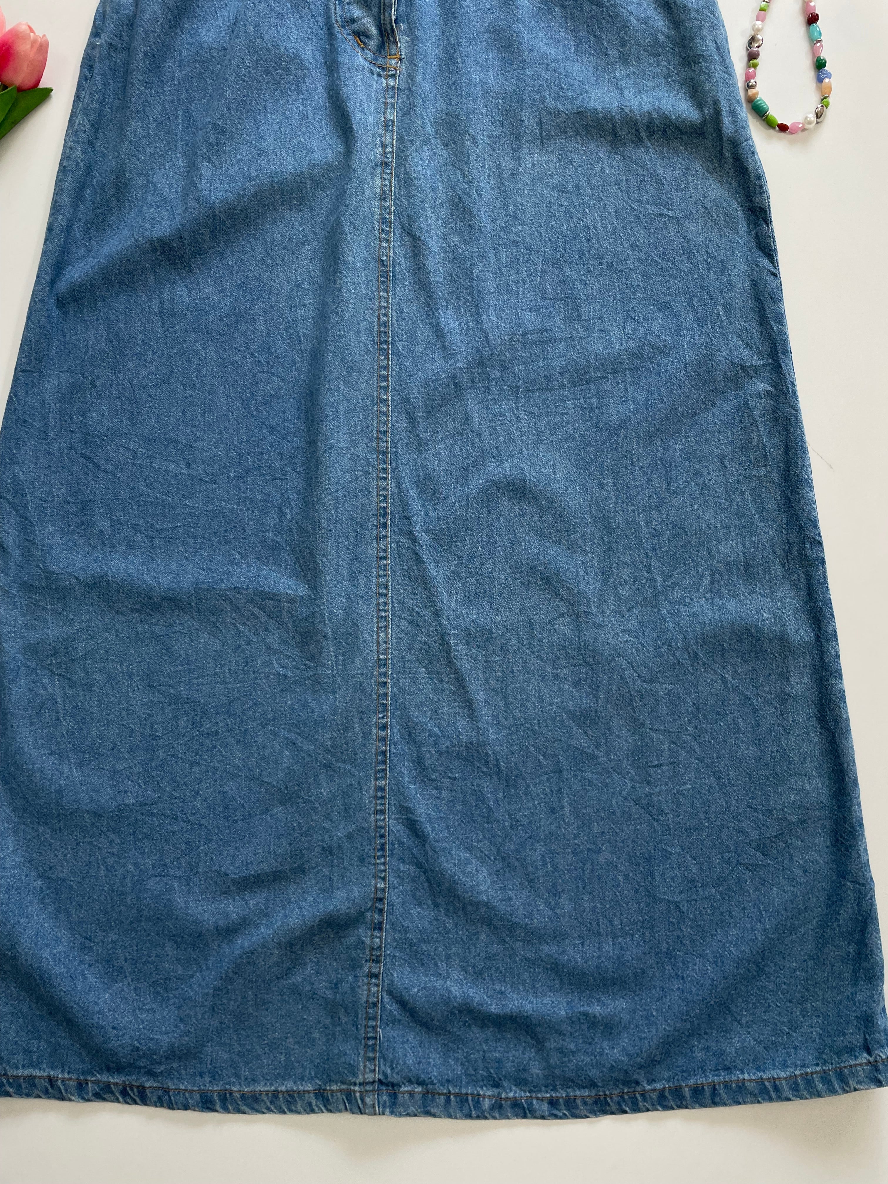 Denim Skirt-Waist 28 - Image 3