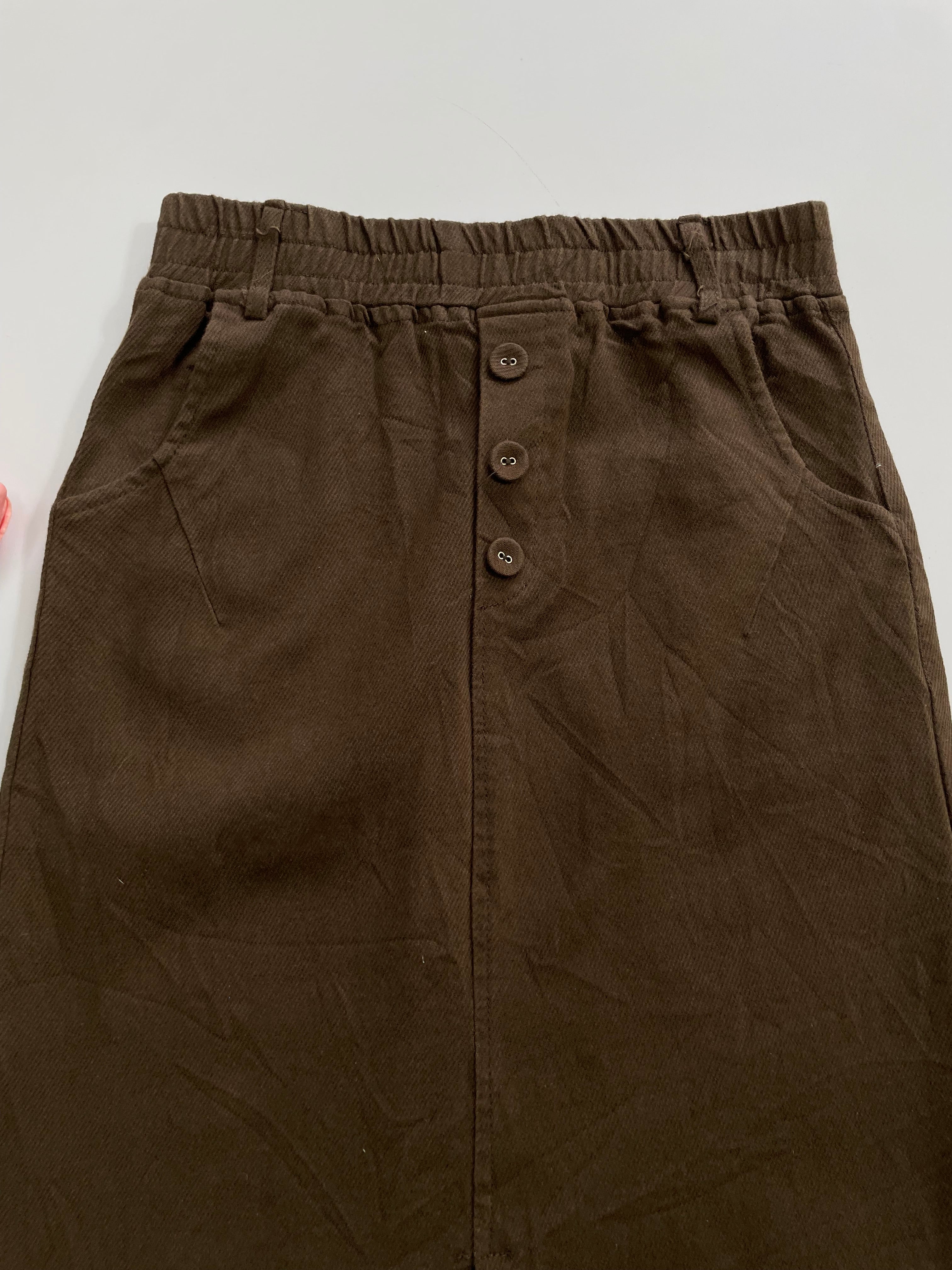 Long Denim Skirt-Waist 26 - Image 2