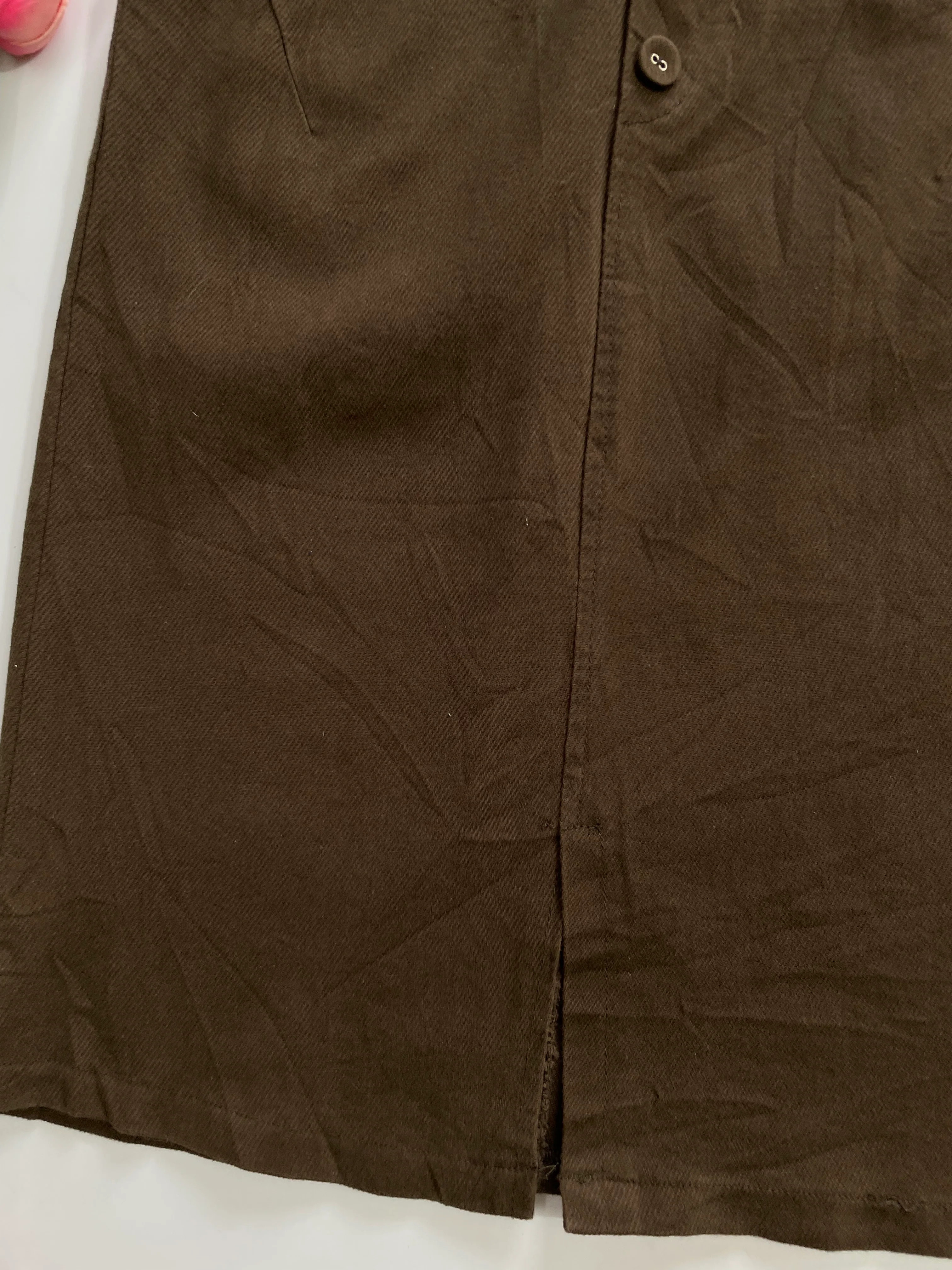 Long Denim Skirt-Waist 26 - Image 3