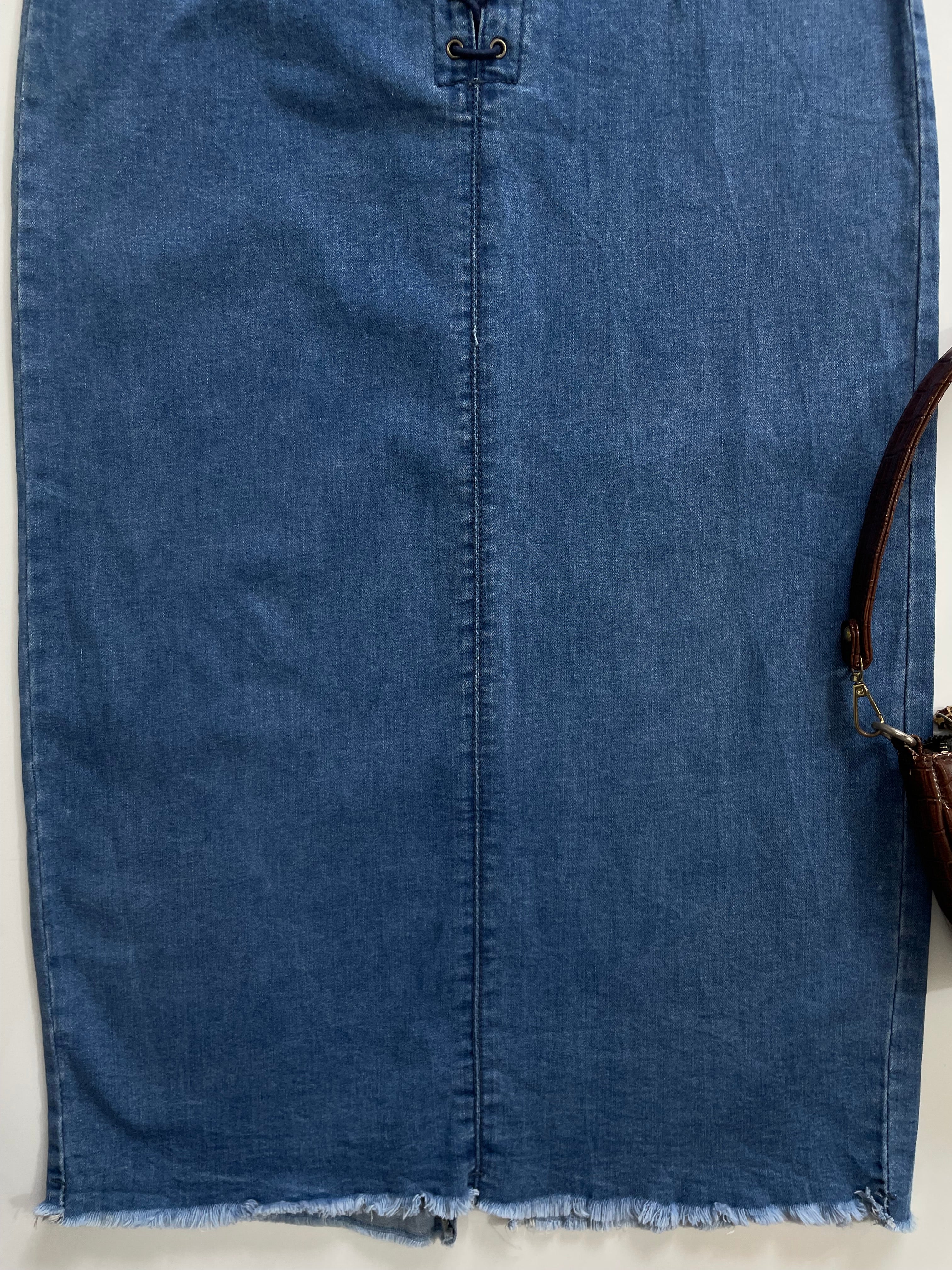 Authentic Denim Skirt-Waist 32 to 34 - Image 3