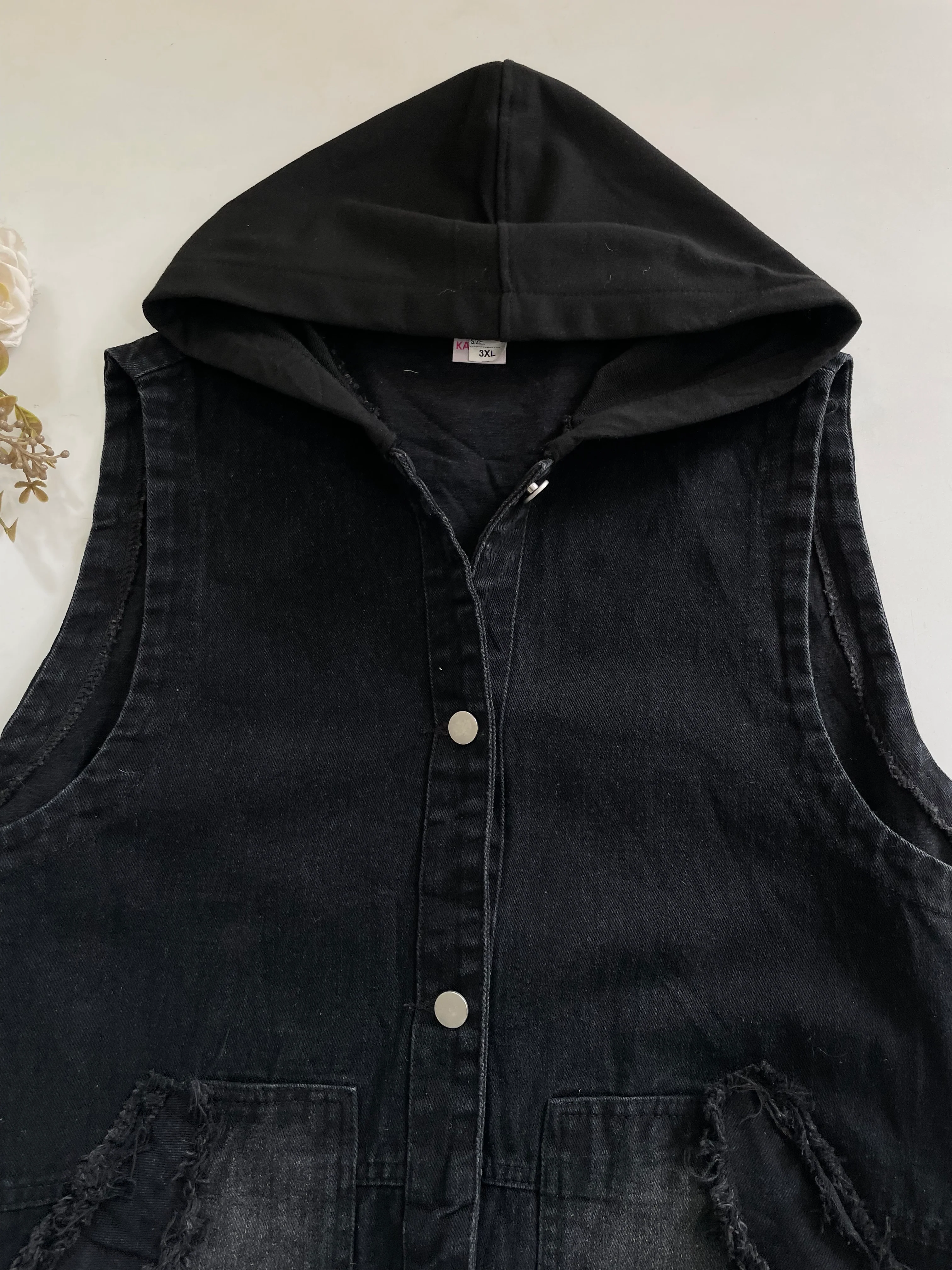Denim Vest-Bust 44 - Image 3