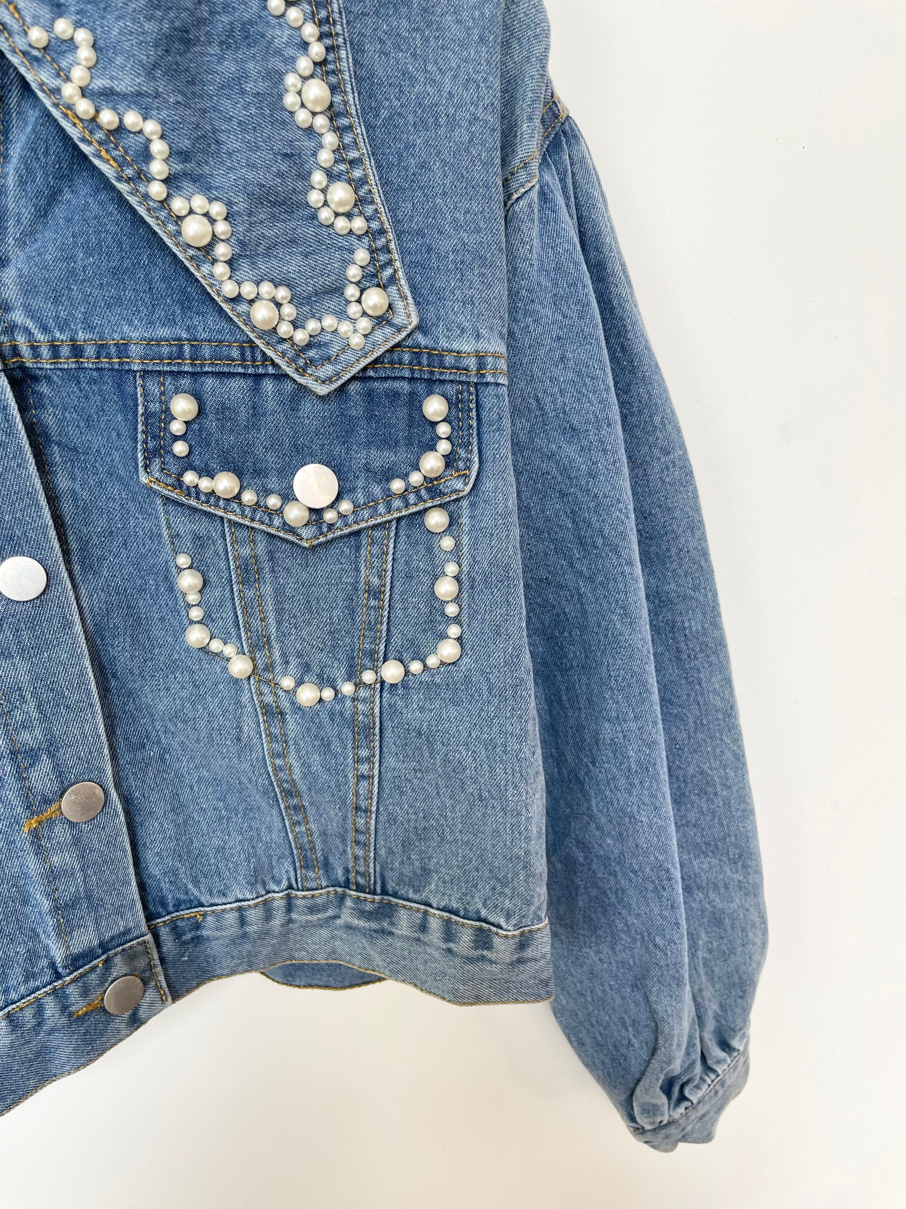 ValleyGirl Denim Vest-Bust 42 - Image 3