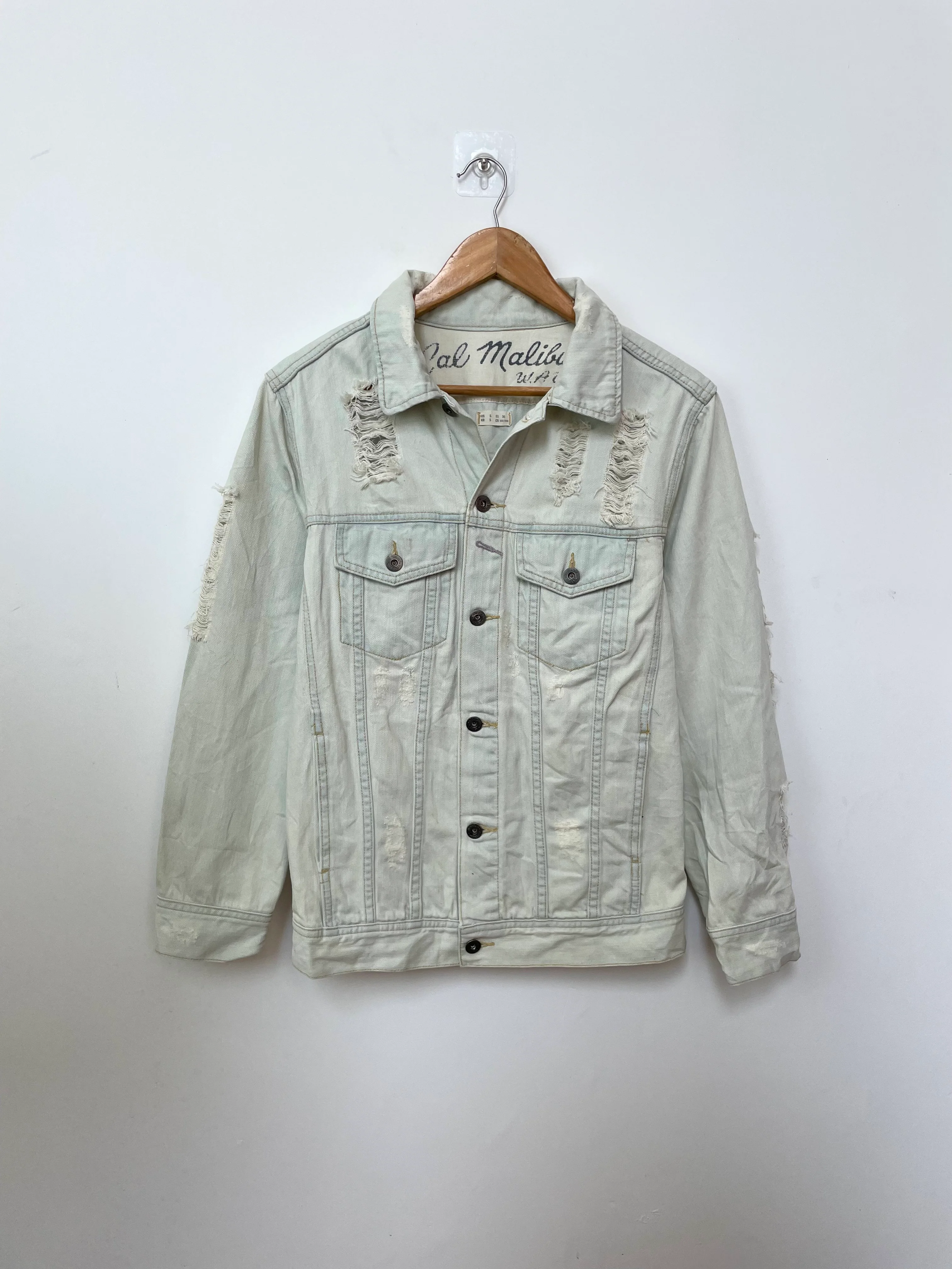 Cal Malibu Denim Vest-Bust 40