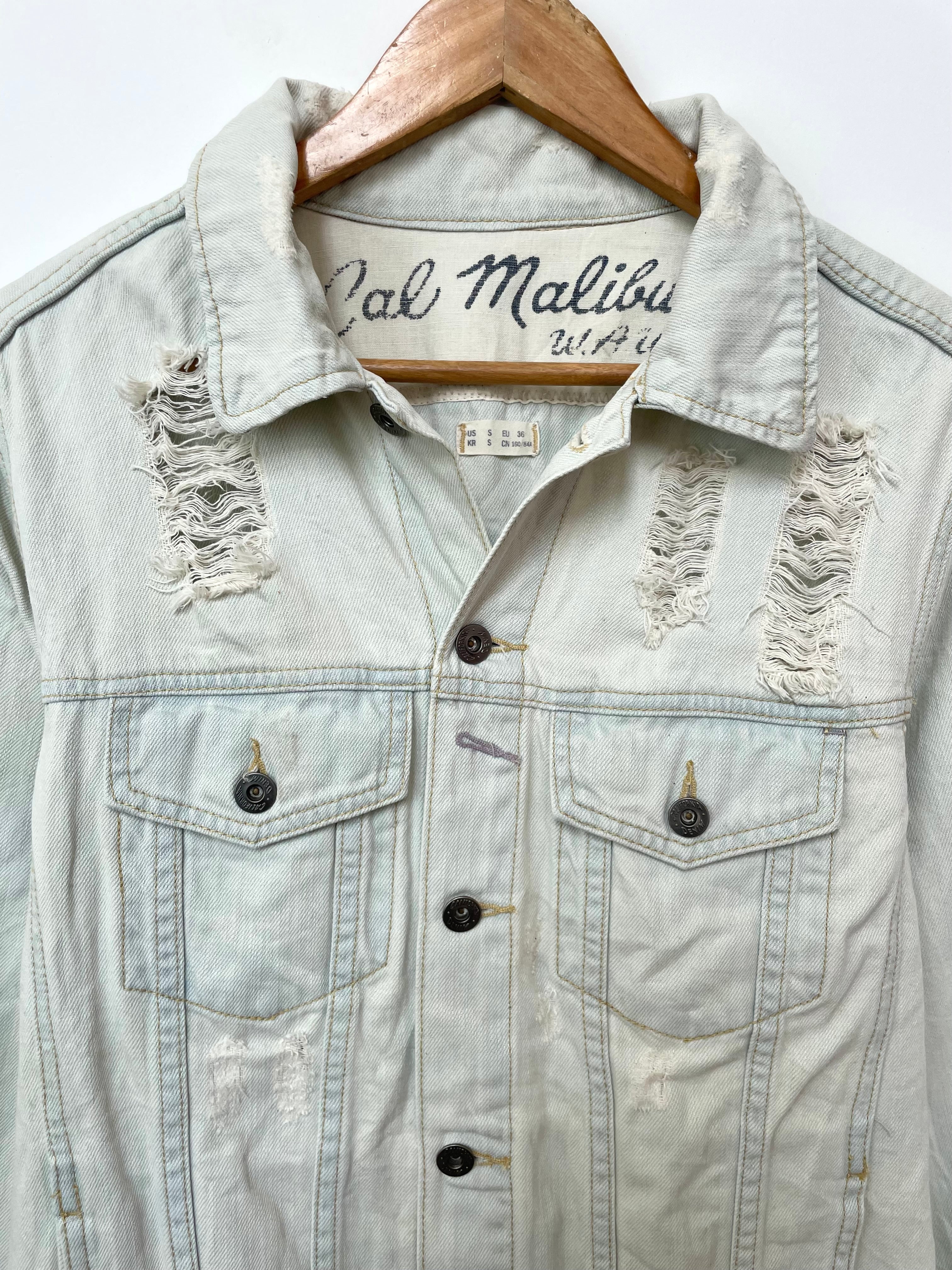 Cal Malibu Denim Vest-Bust 40 - Image 2