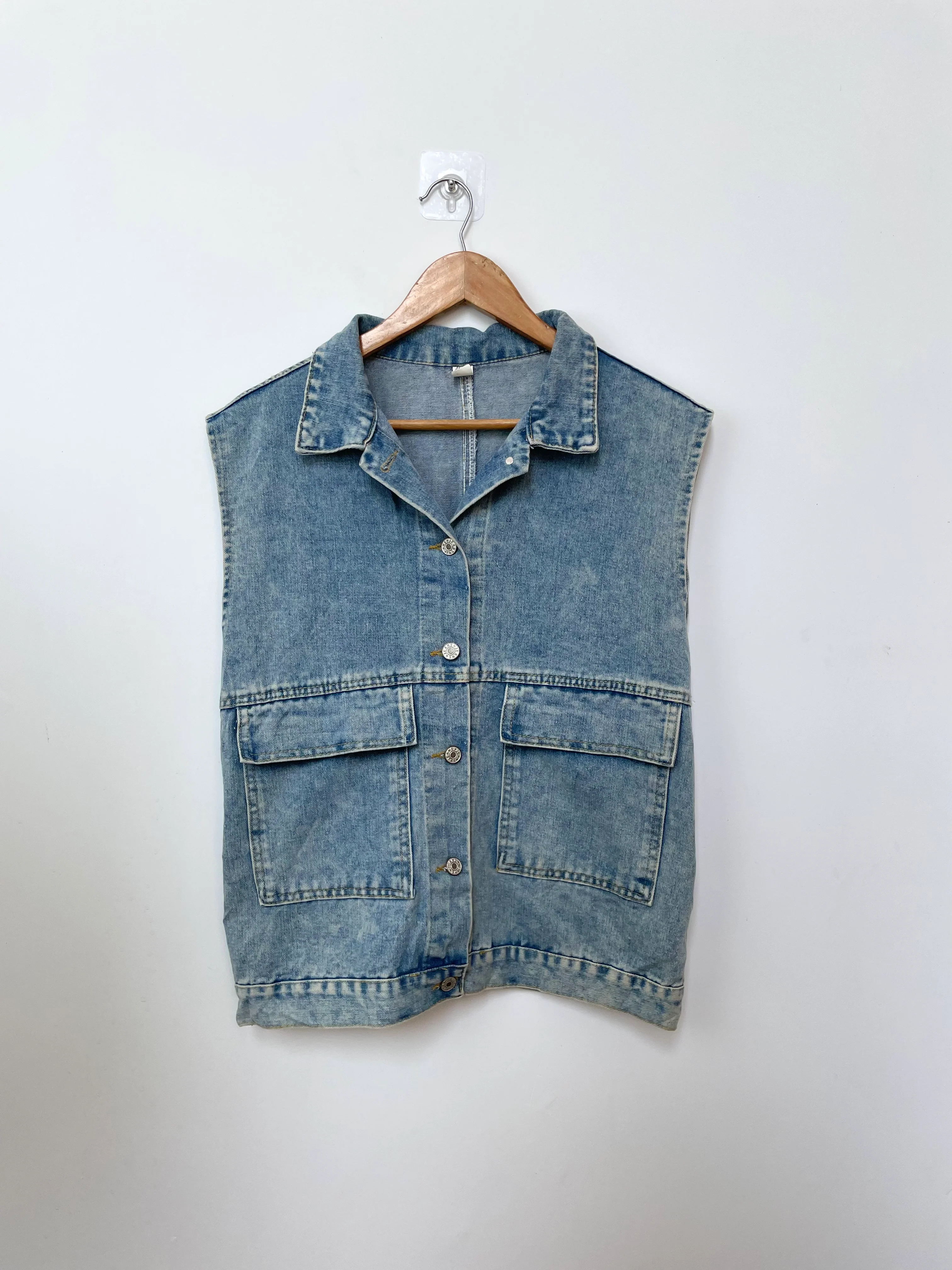 Denim Vest-Bust 42