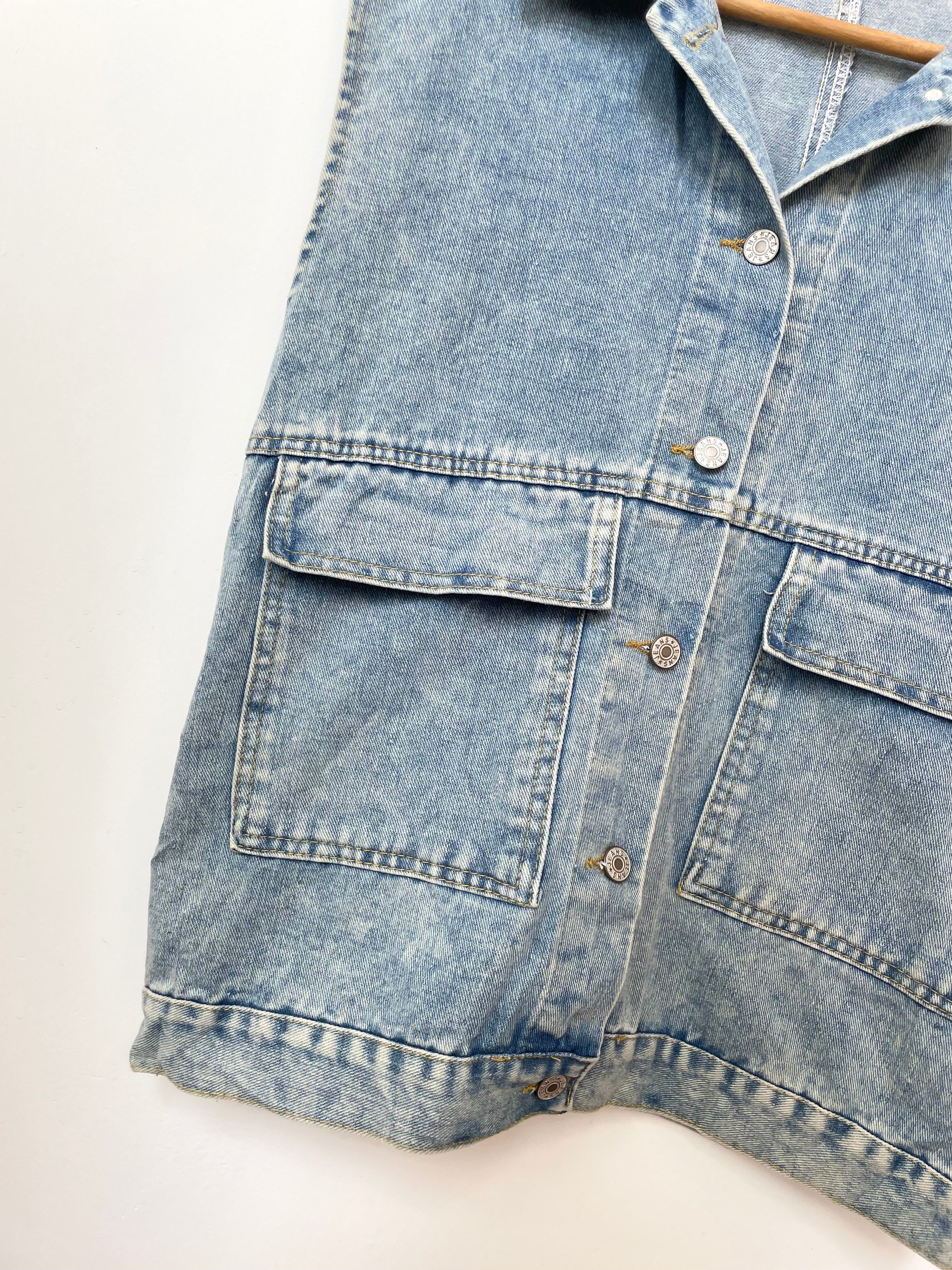 Denim Vest-Bust 42 - Image 3