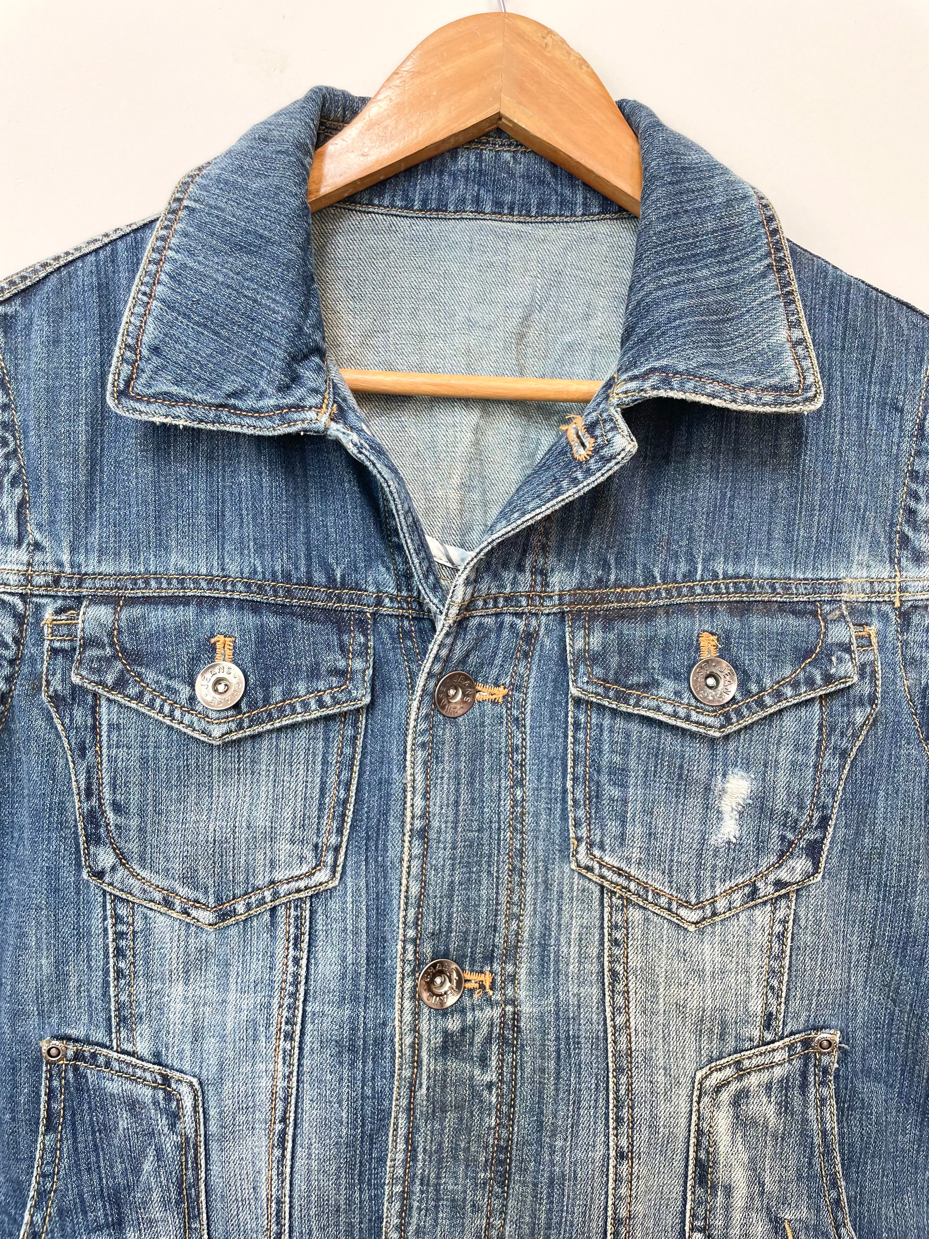 Denim Vest-Bust 38 - Image 2