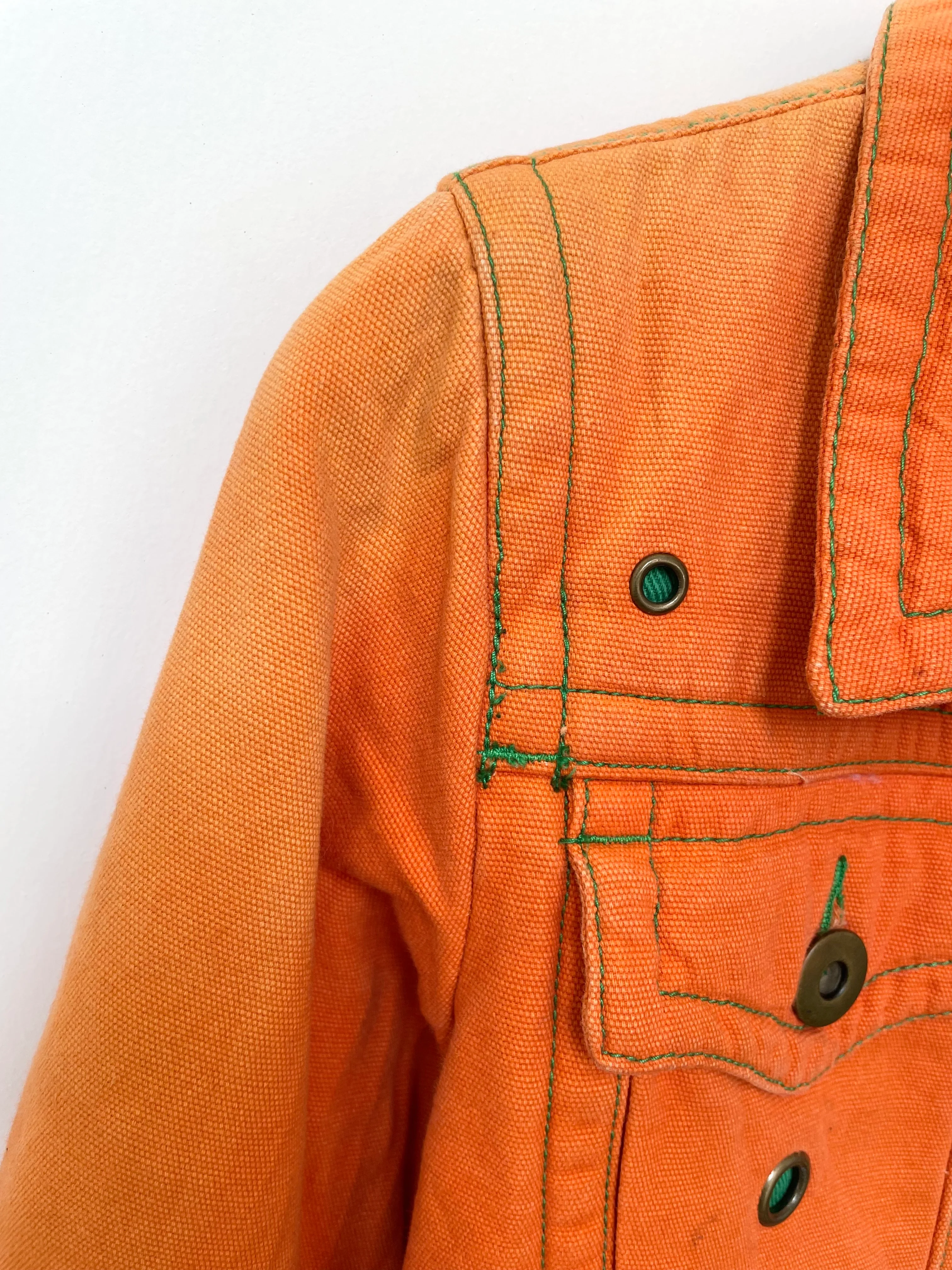 Monte Milano Denim Vest-Bust 36 - Image 3