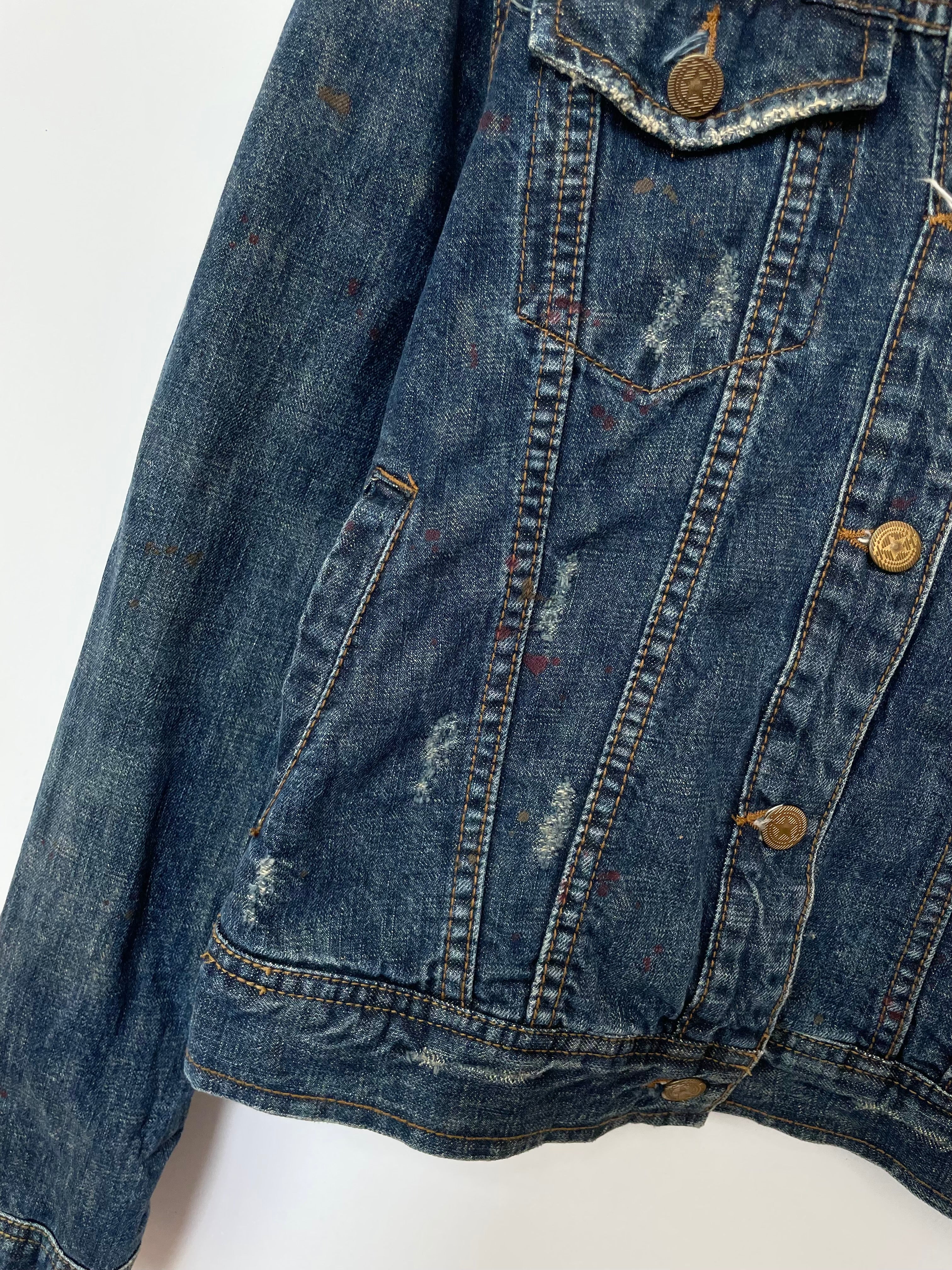 Baby Girl Denim Vest-Bust 34 - Image 3