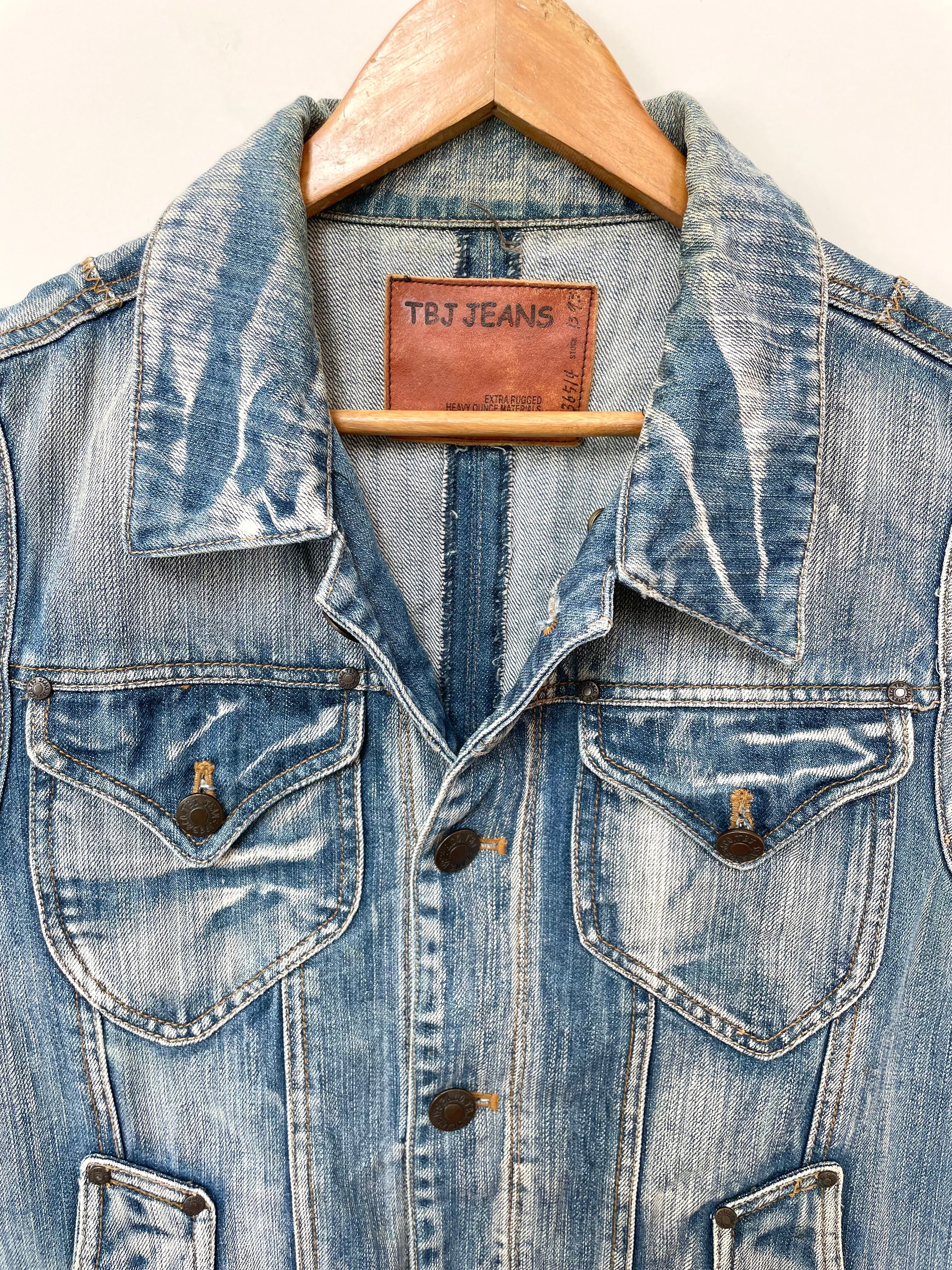 Tbj Jeans Denim Vest-Bust 40 - Image 2