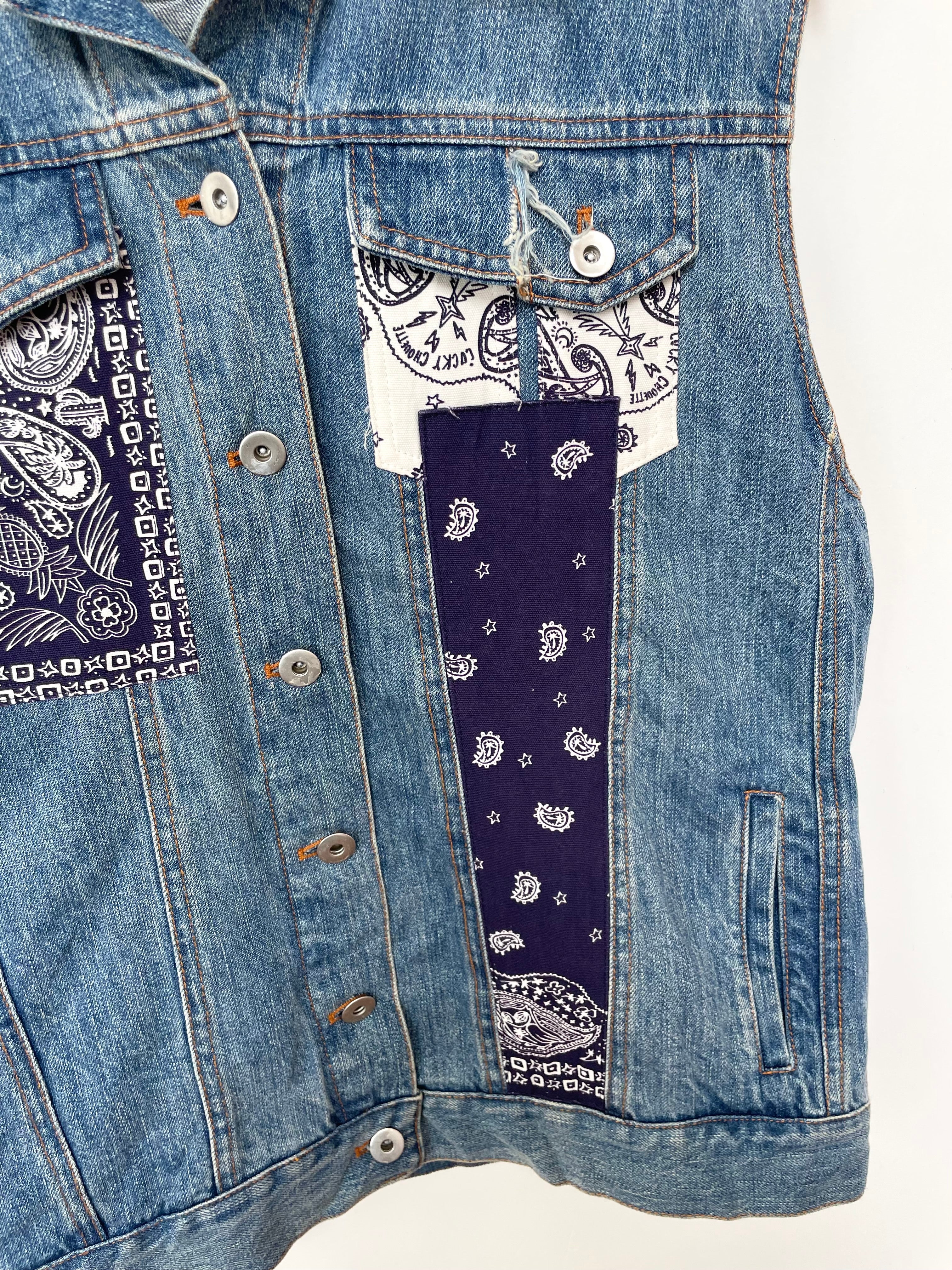 Denim Vest-Bust 42 - Image 3
