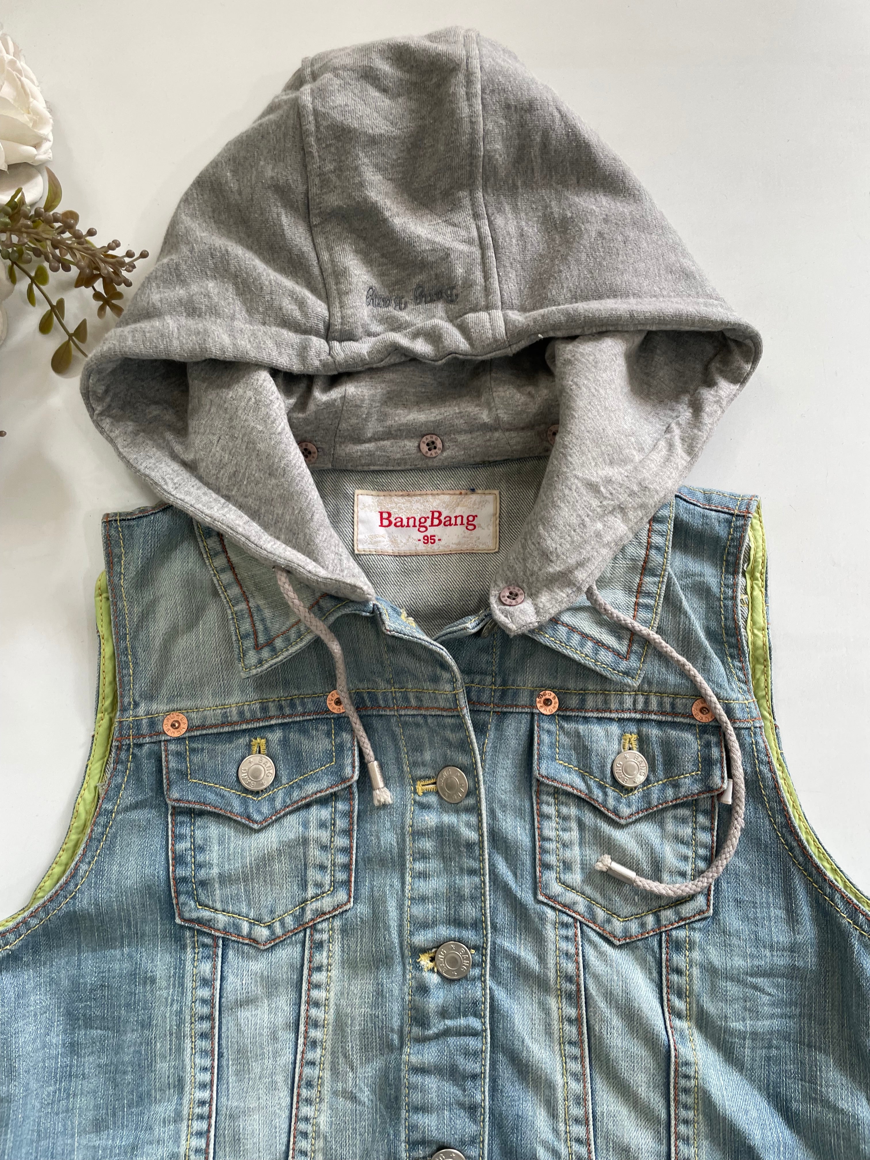 Denim Vest-Bust 34 - Image 2