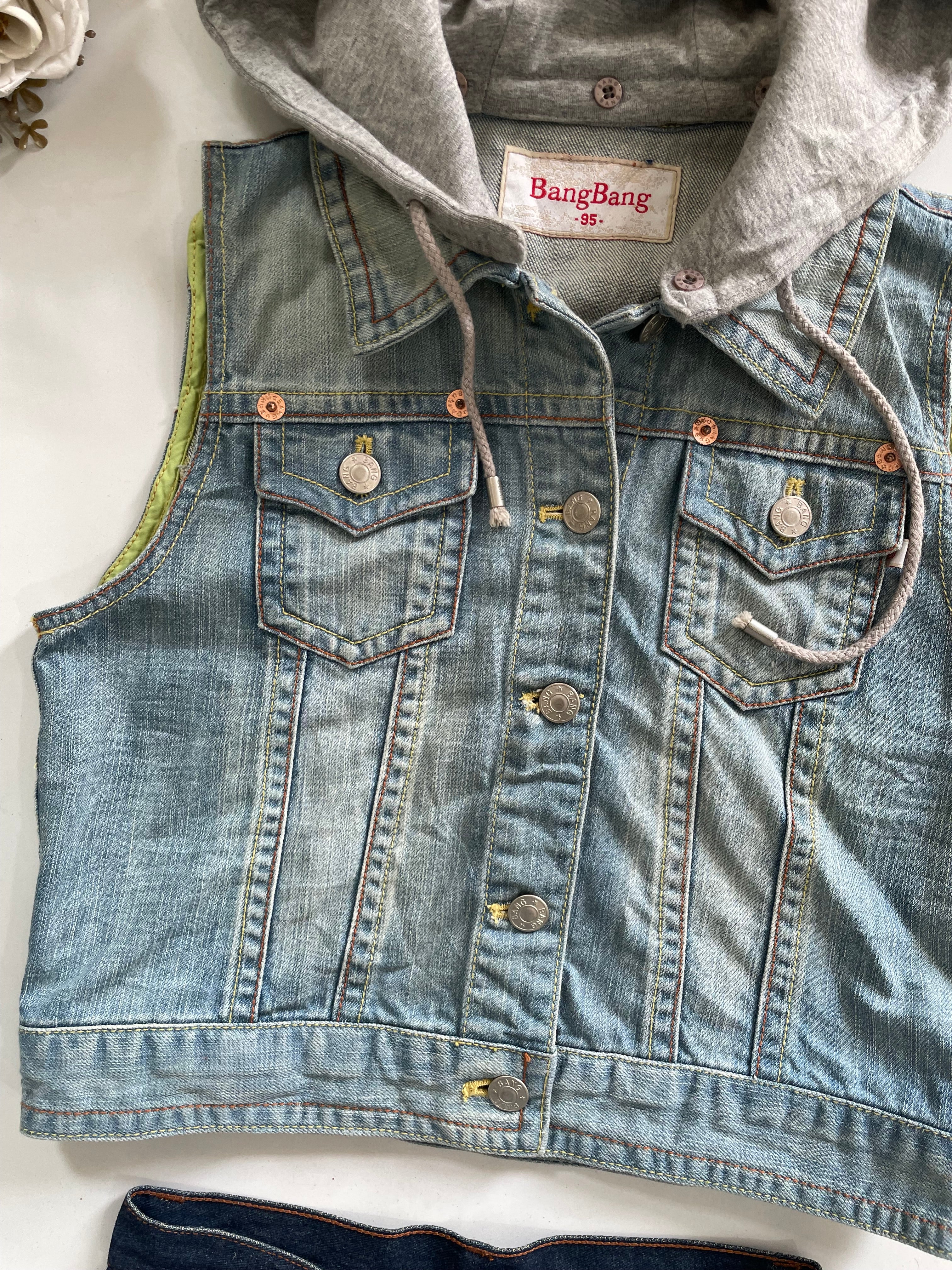 Denim Vest-Bust 34 - Image 3