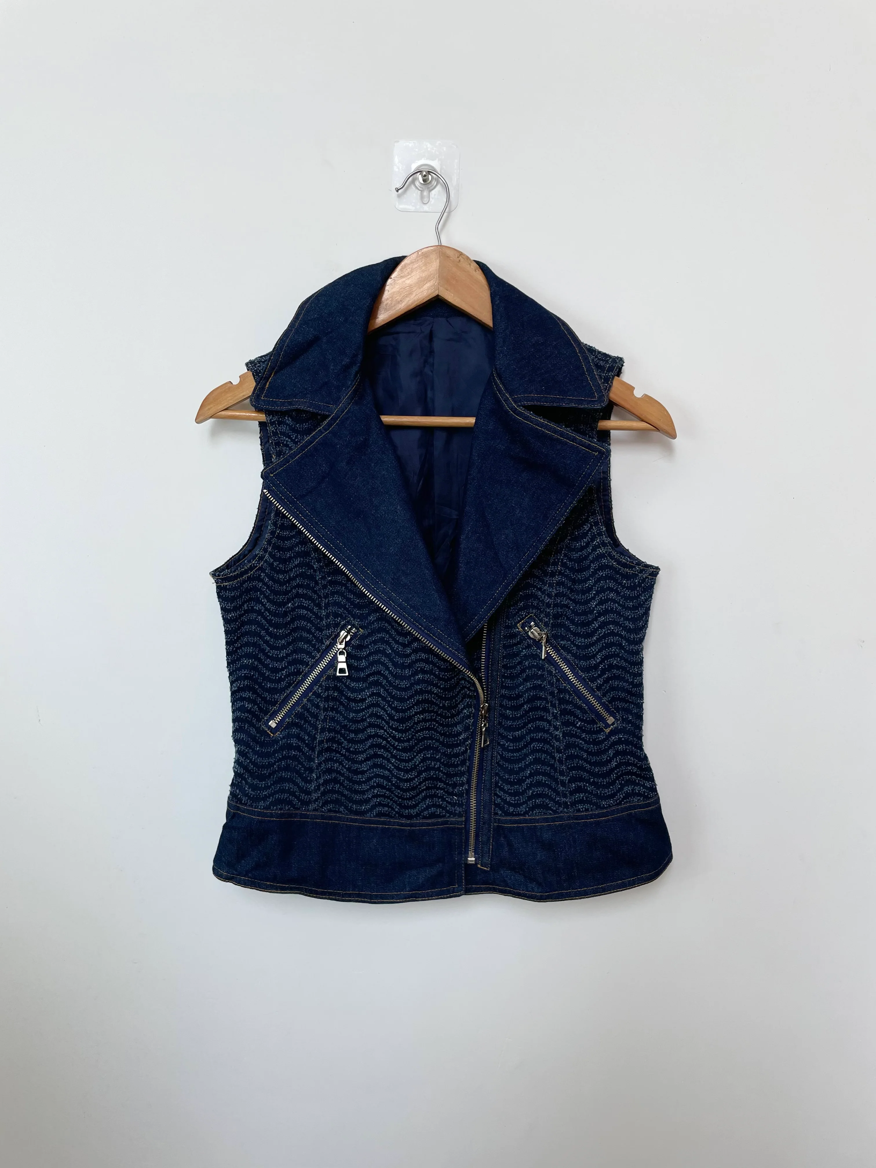 Denim Vest-Bust 36