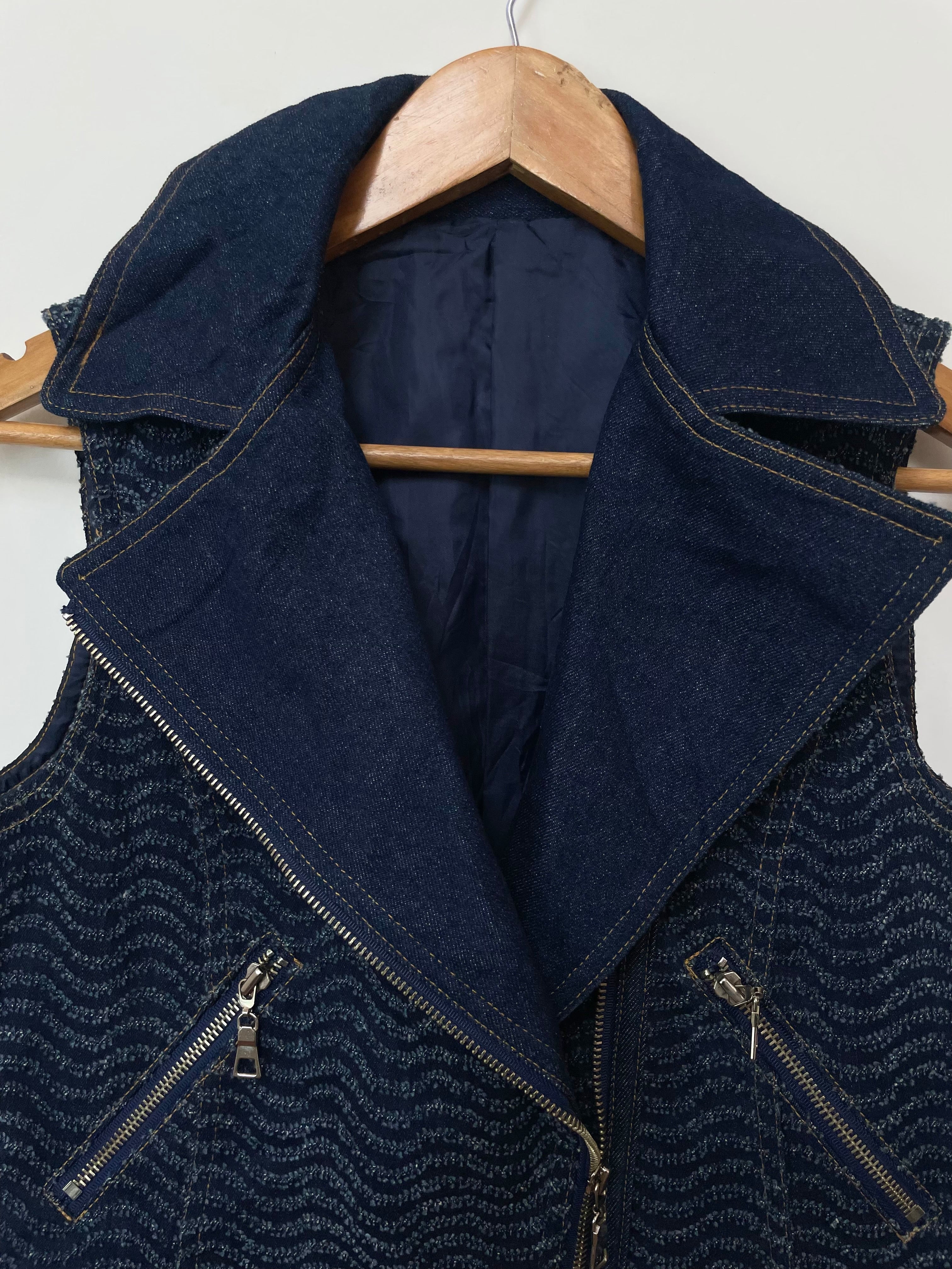 Denim Vest-Bust 36 - Image 2