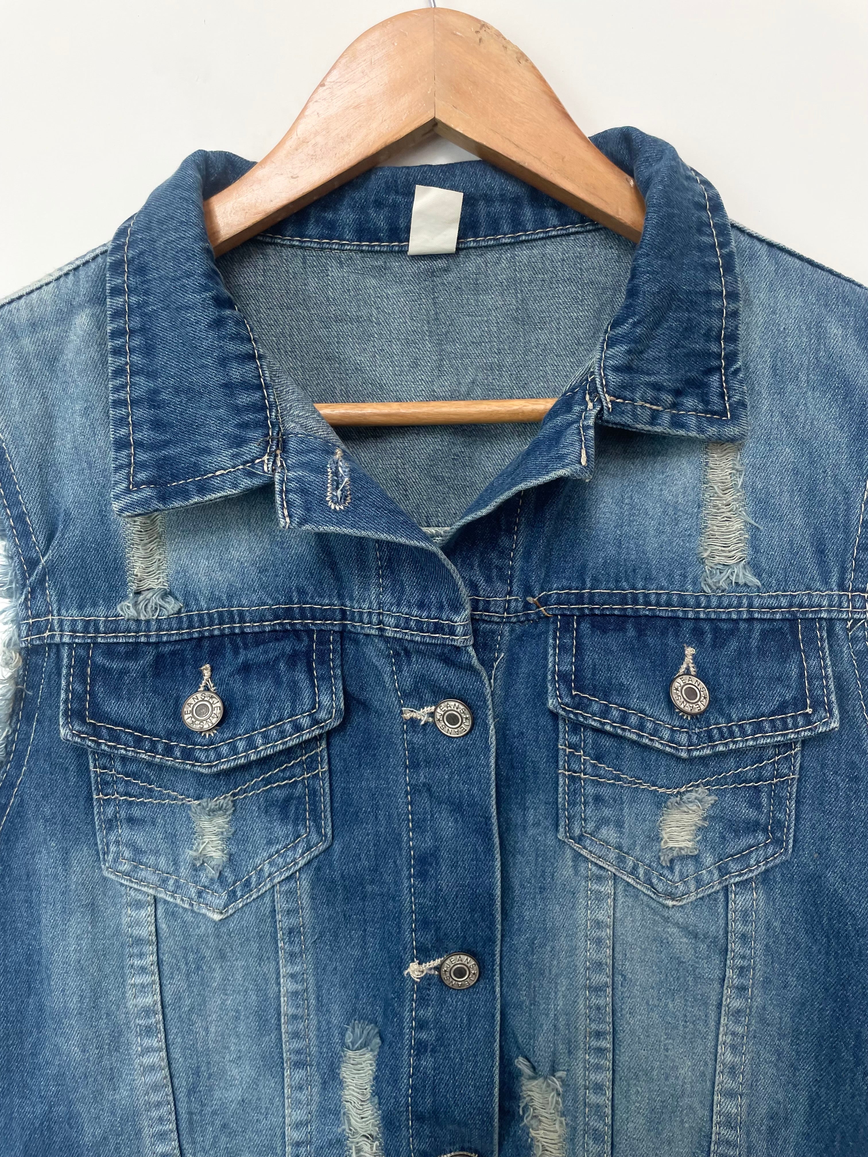 Denim Vest-Bust 38 - Image 2