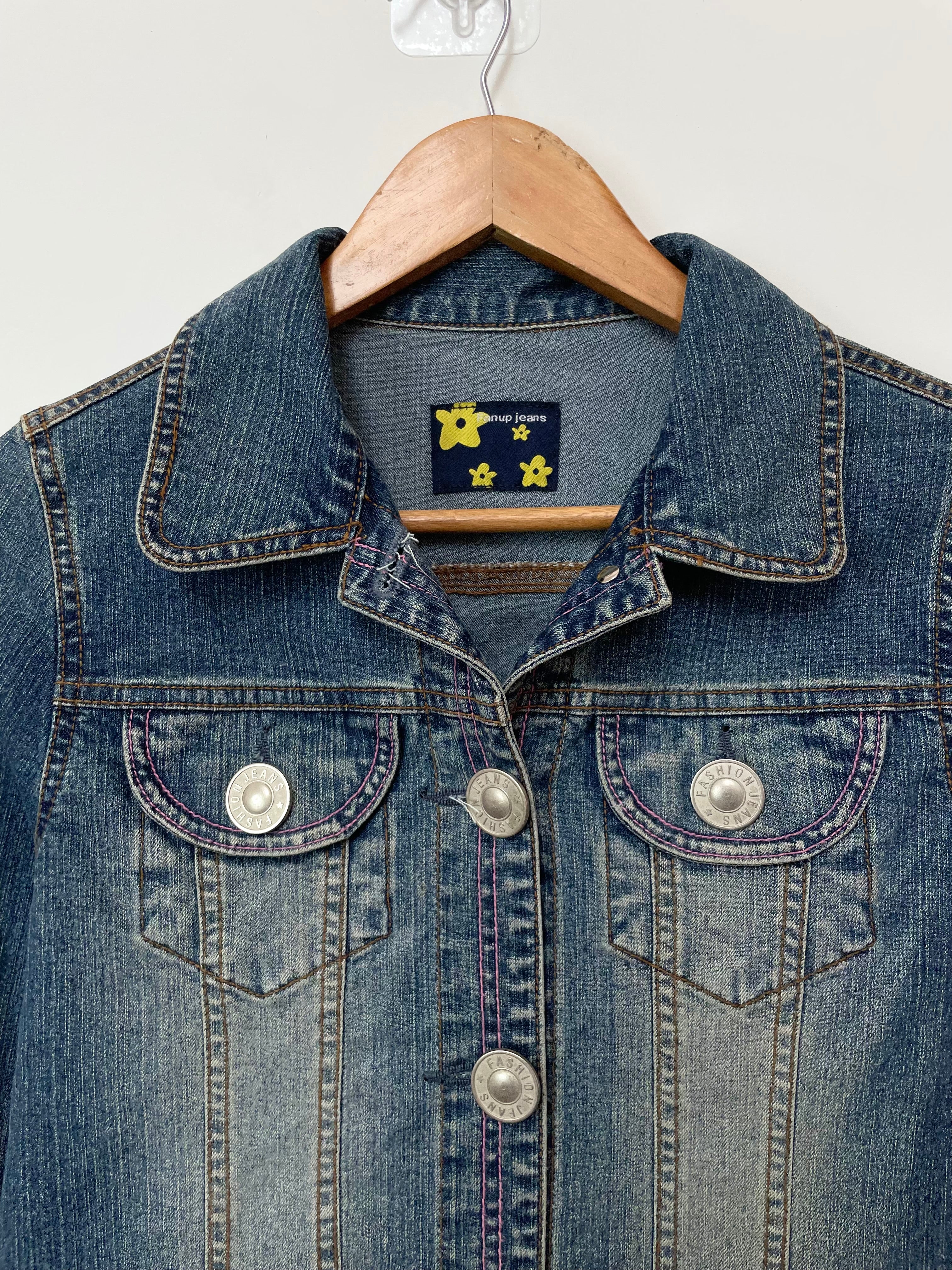 Fanup Denim Vest-Bust 34 - Image 2