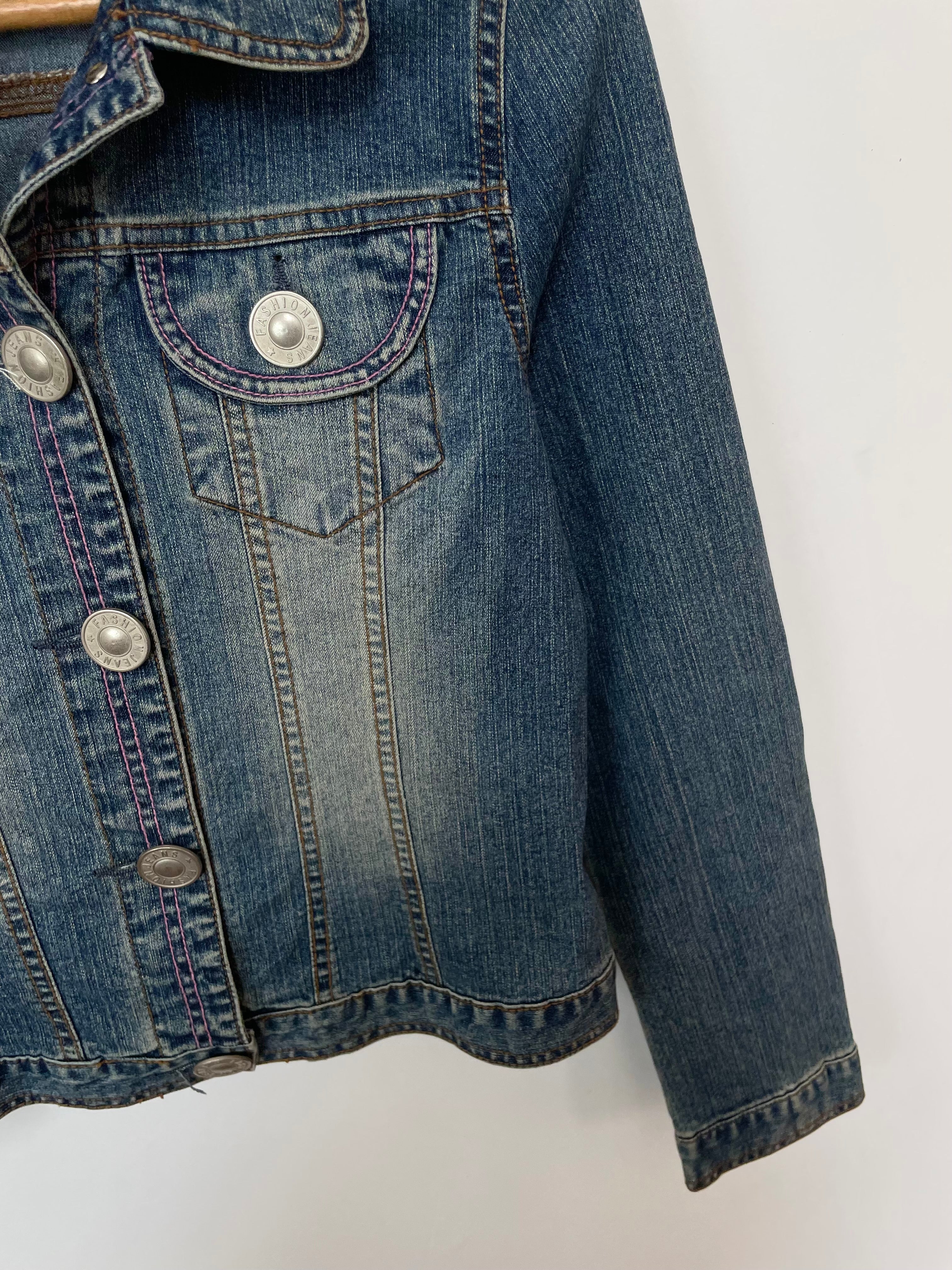 Fanup Denim Vest-Bust 34 - Image 3