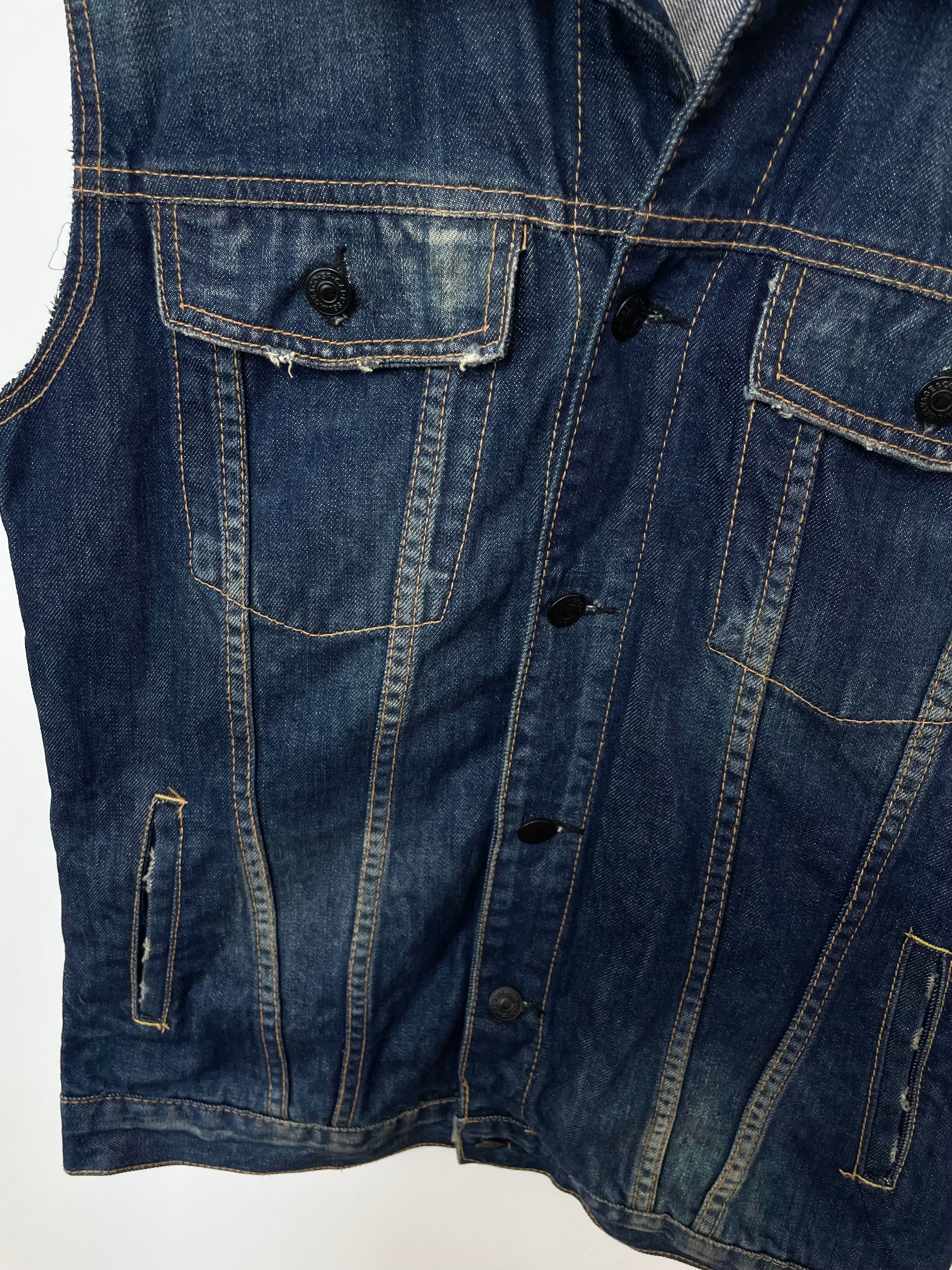 Design Works Denim Vest-Bust 40 - Image 3