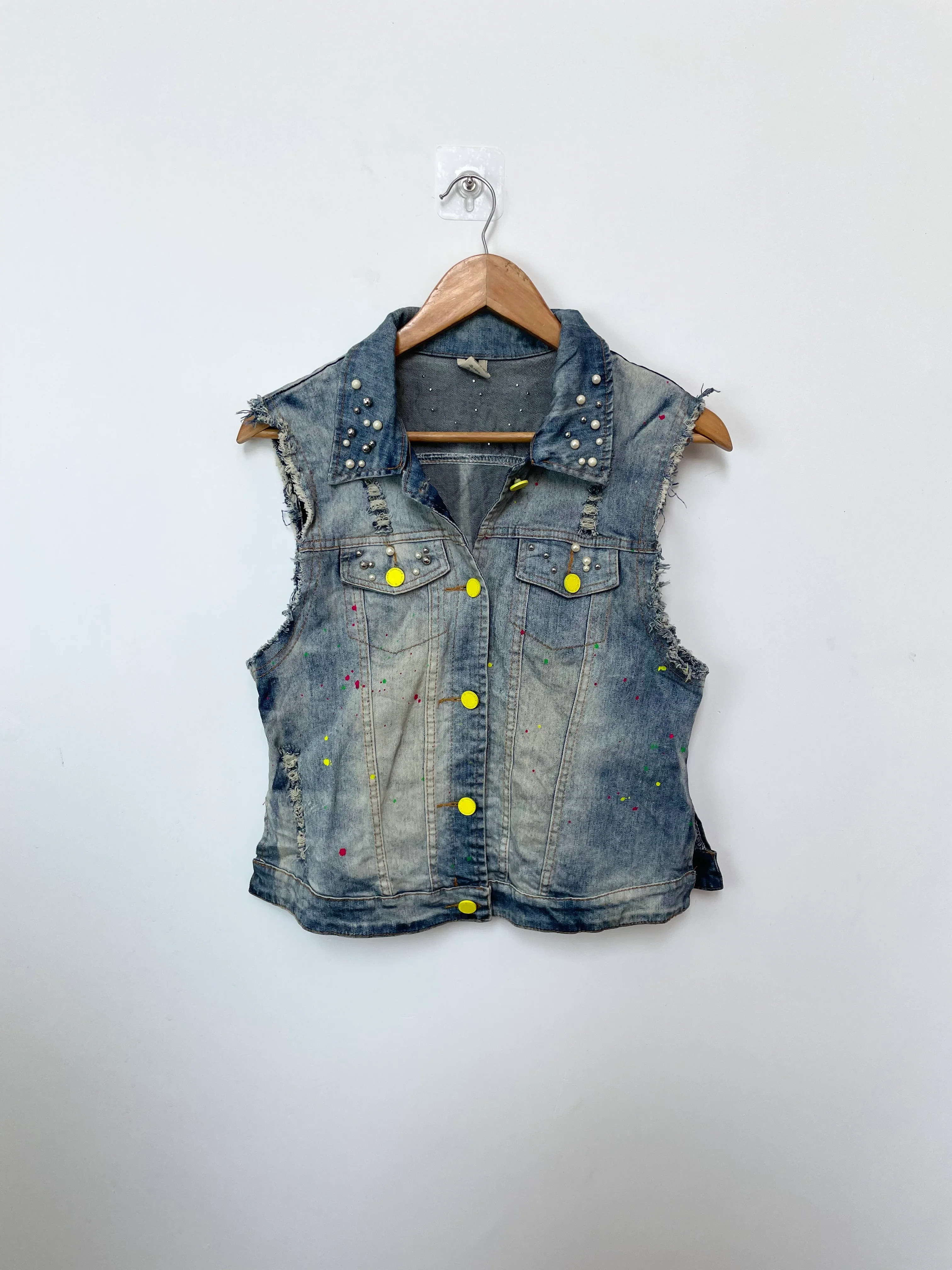 Aibeier Denim Vest-Bust 34
